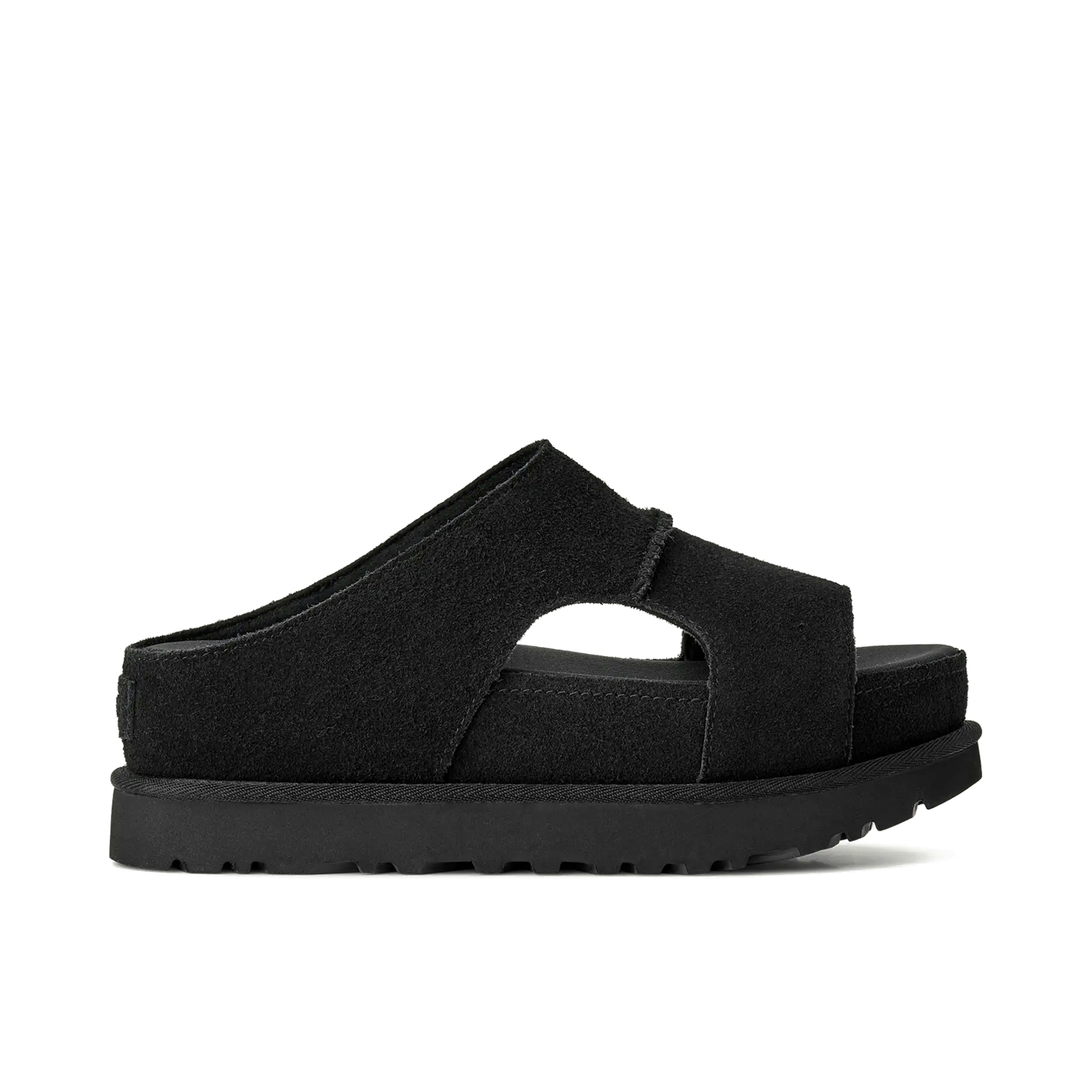 UGG Goldenstar Hi Cutout Slide Black Womens