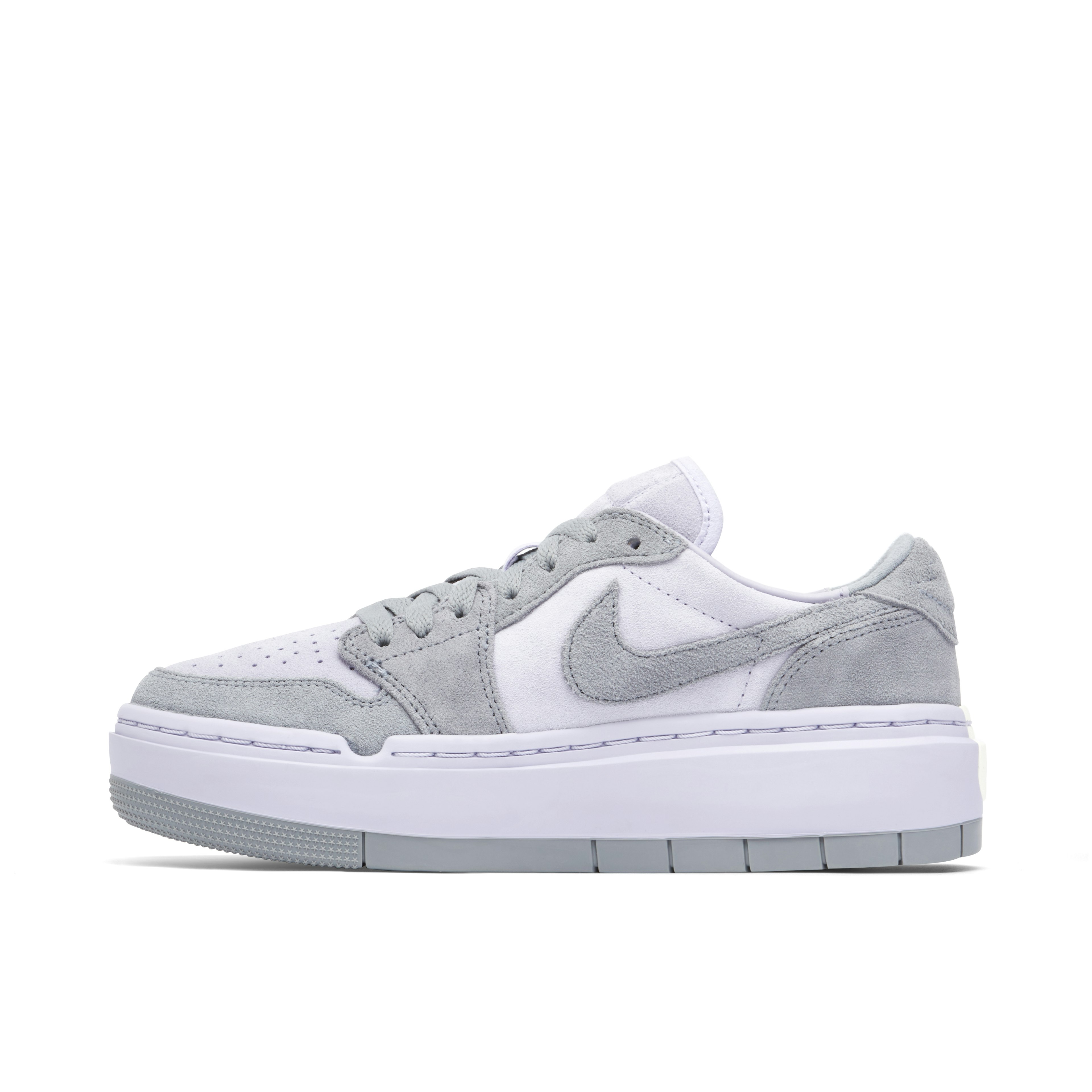 Air Jordan 1 Low LV8D Suede Stealth Titanium Femme