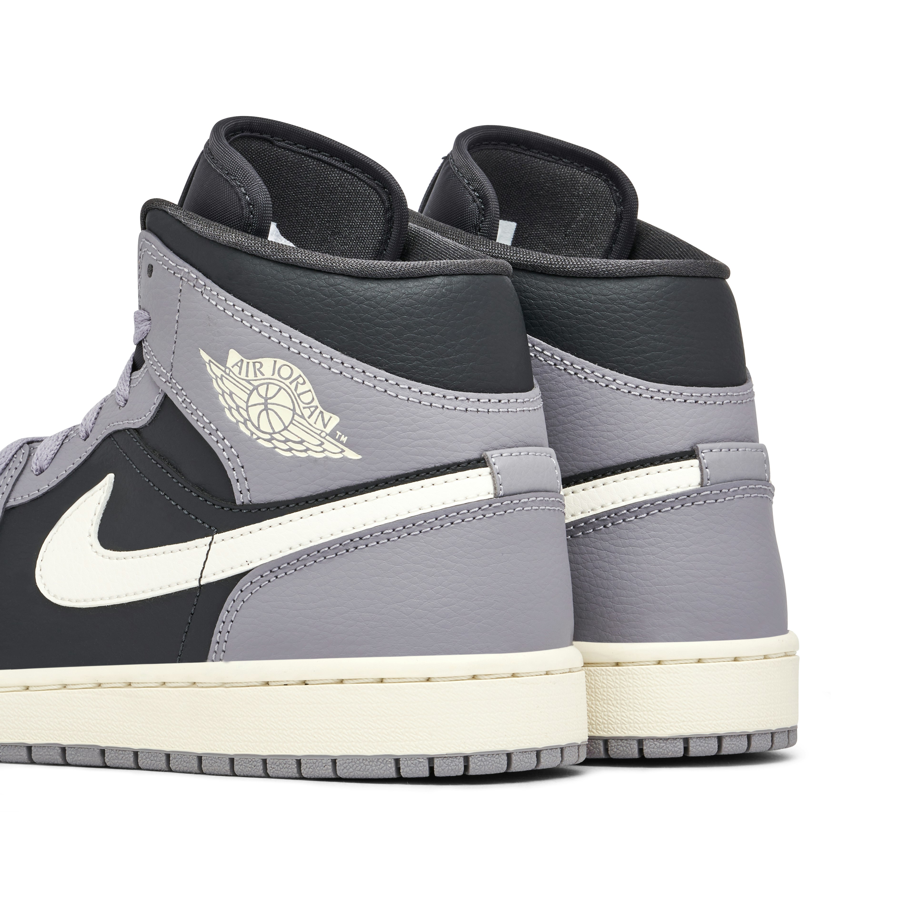 Air Jordan 1 Mid Cement Grey Womens
