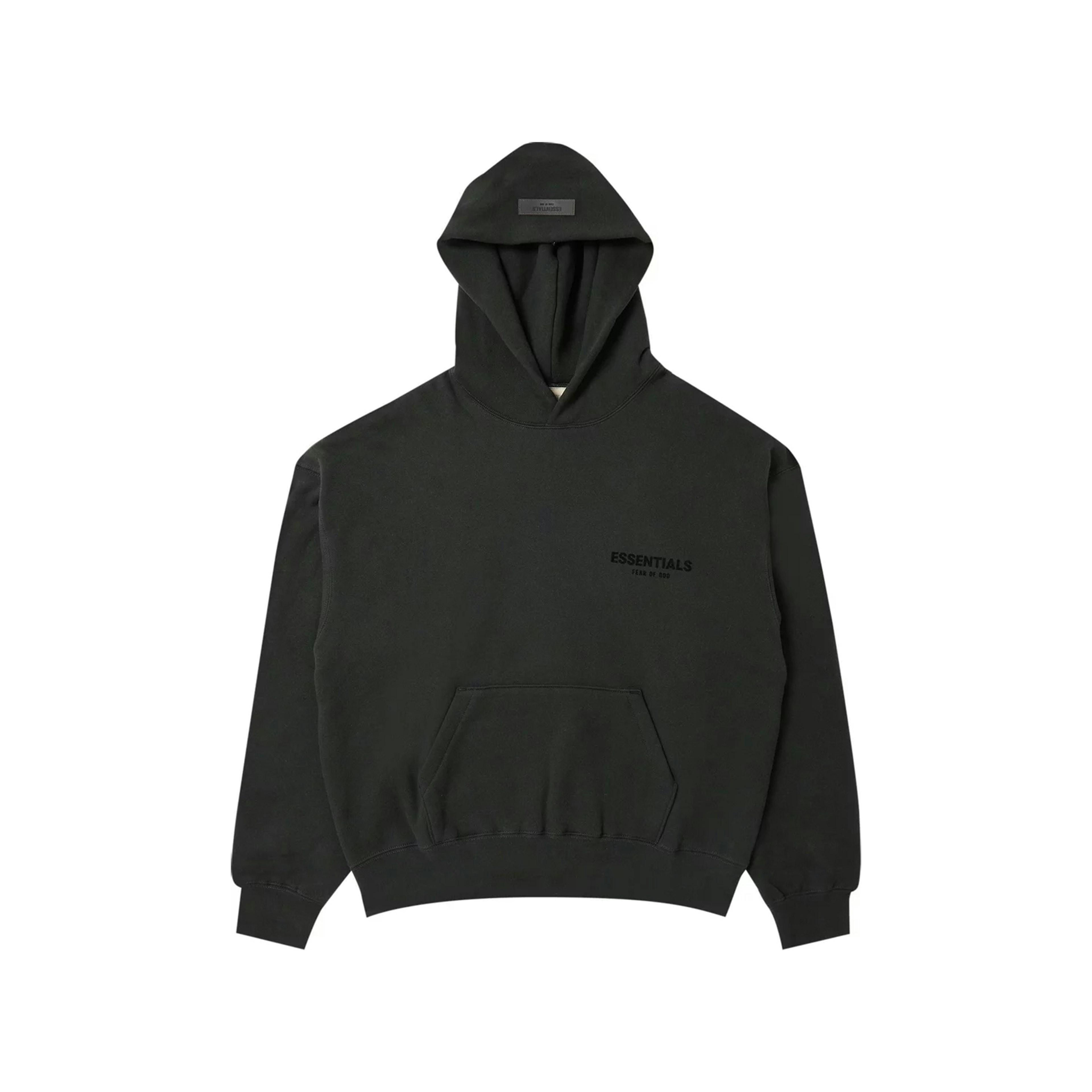 Fear of God Essentials Pullover Chest Logo Hoodie Stretch Limo/Black