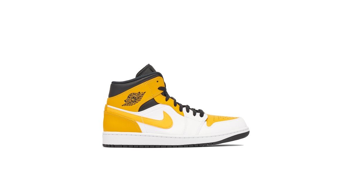 Air Jordan Mid University Gold 554724-170 Laced
