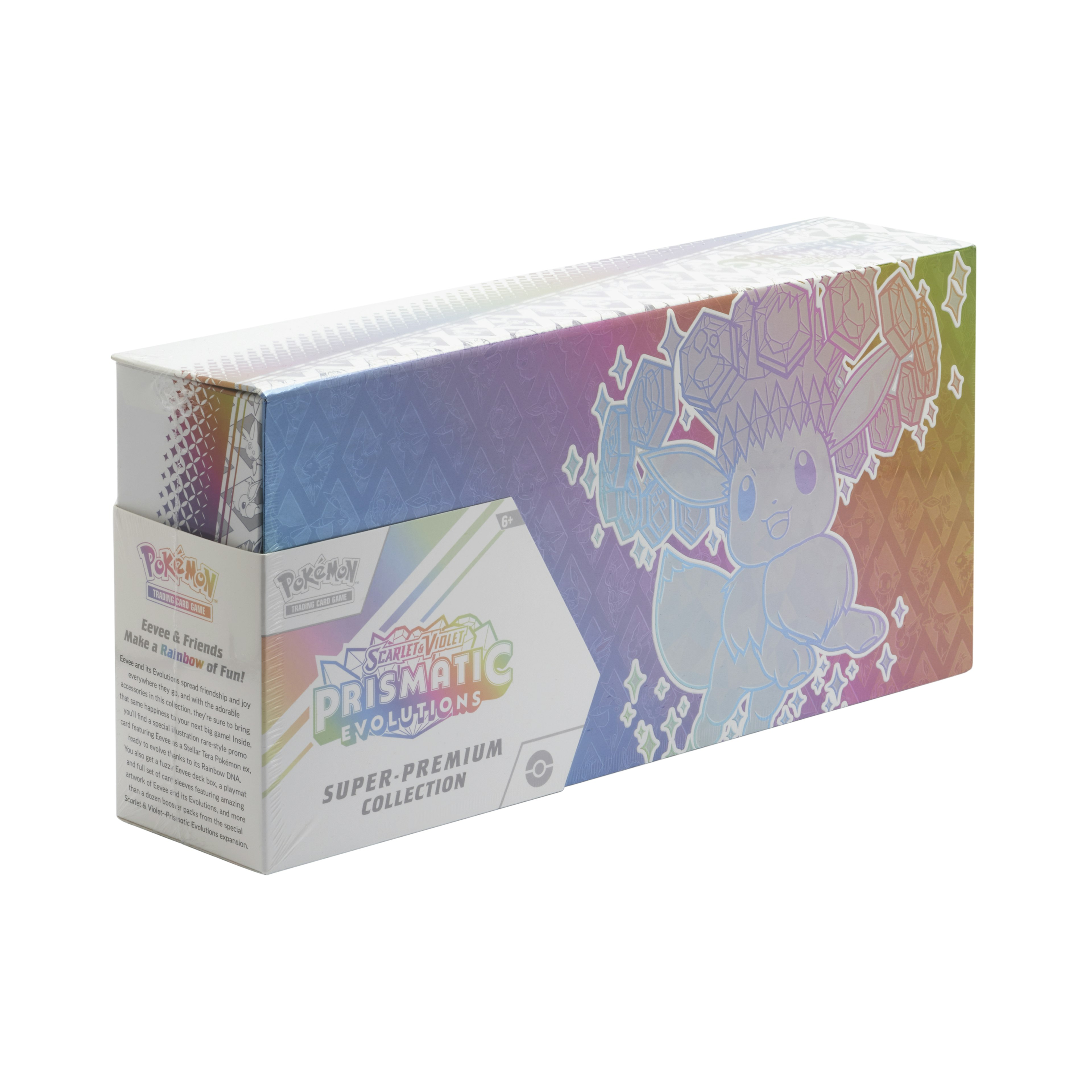 Pokémon Scarlet & Violet Prismatic Evolutions Super Premium Collection Box
