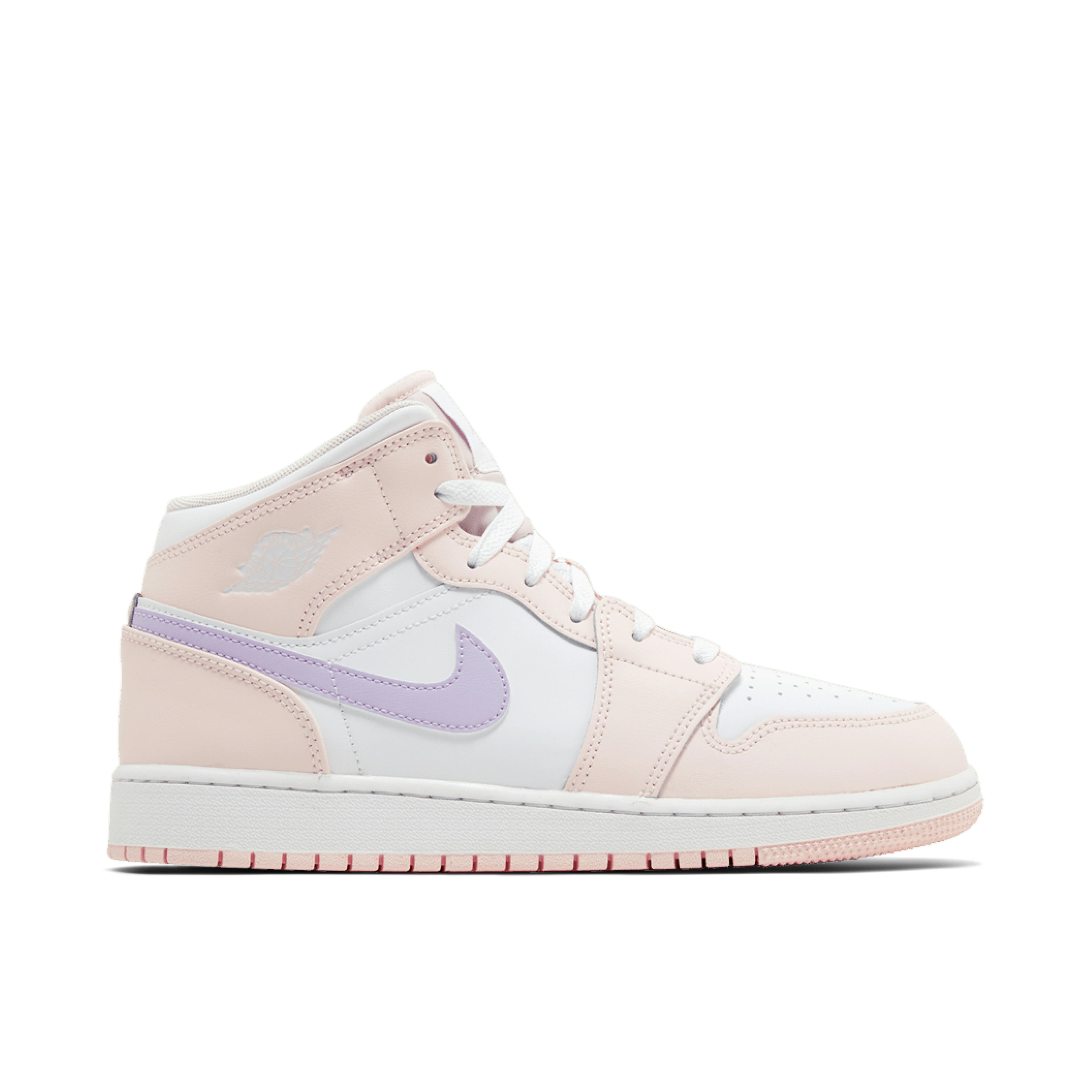 Air Jordan 1 Mid Pink Wash GS