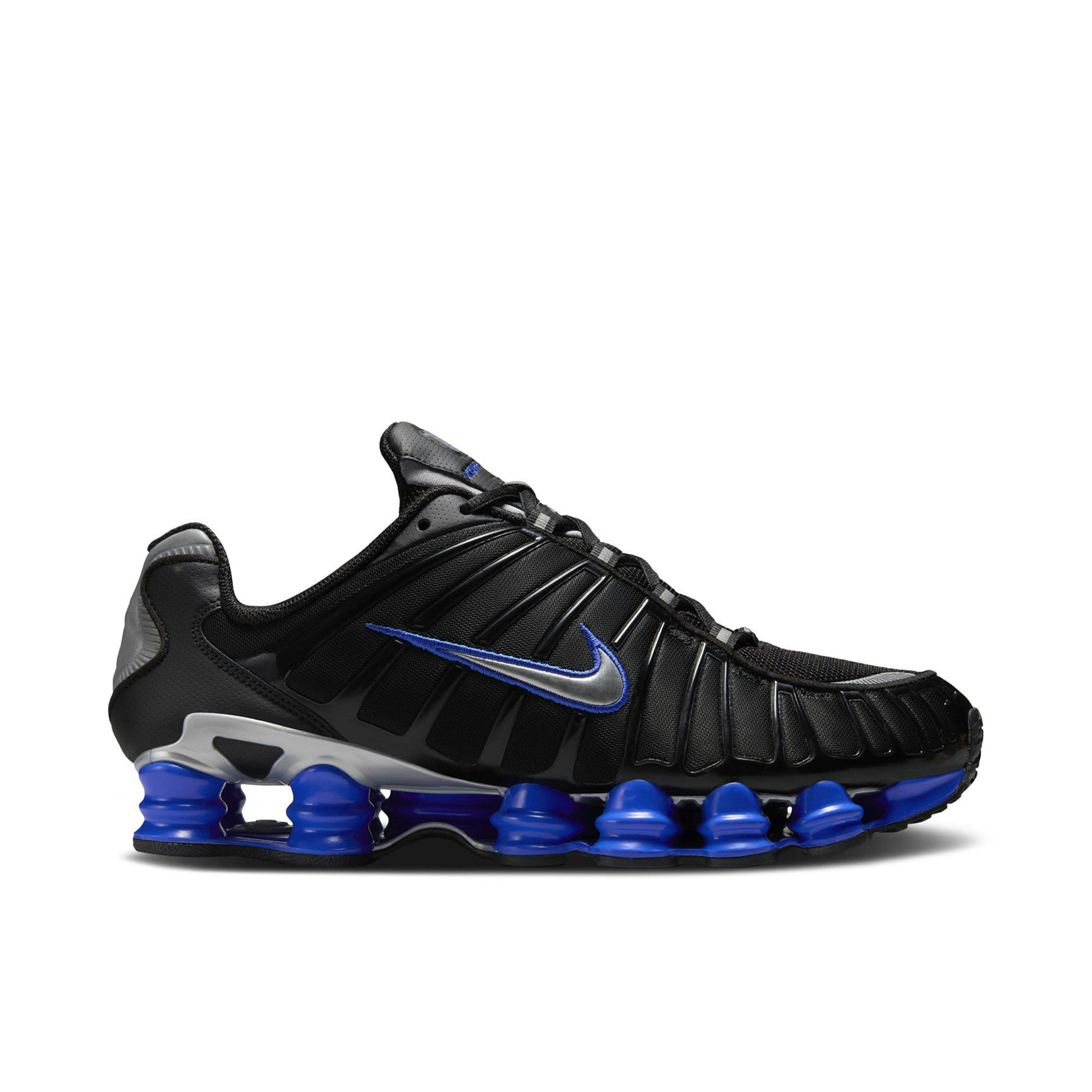 Nike Shox TL Black Racer Blue Metallic Silver