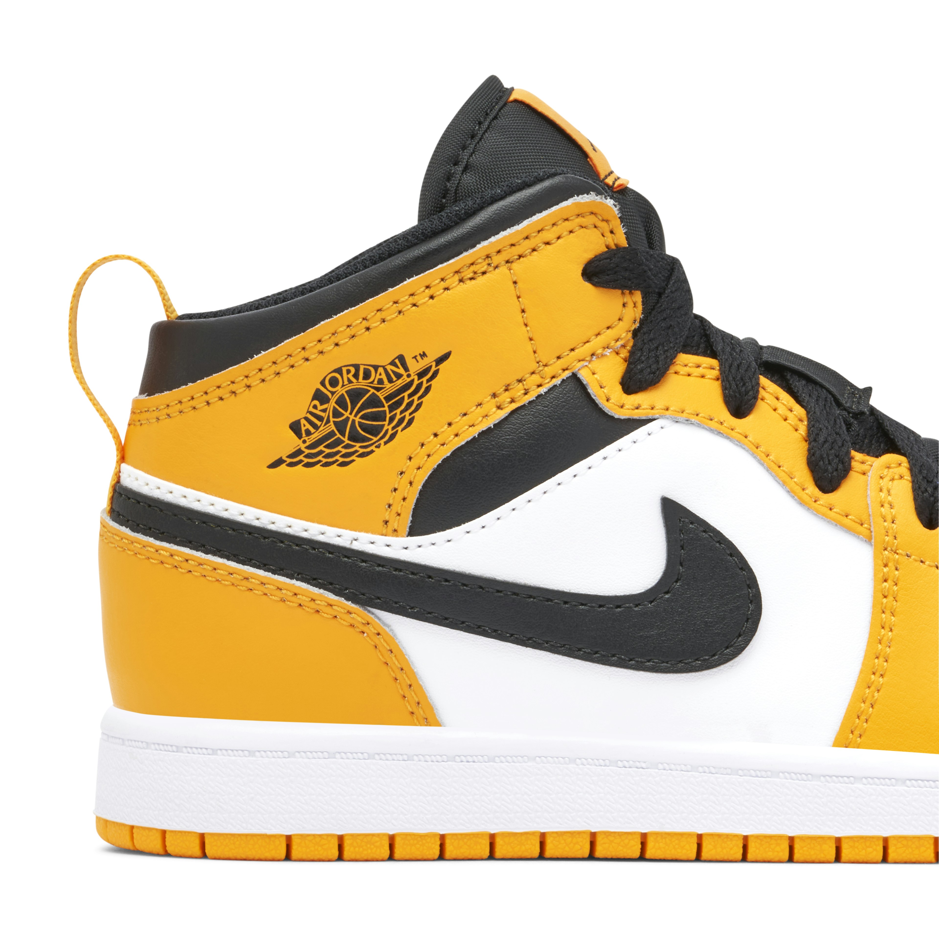 Air Jordan 1 Mid Reverse Yellow Toe PS 