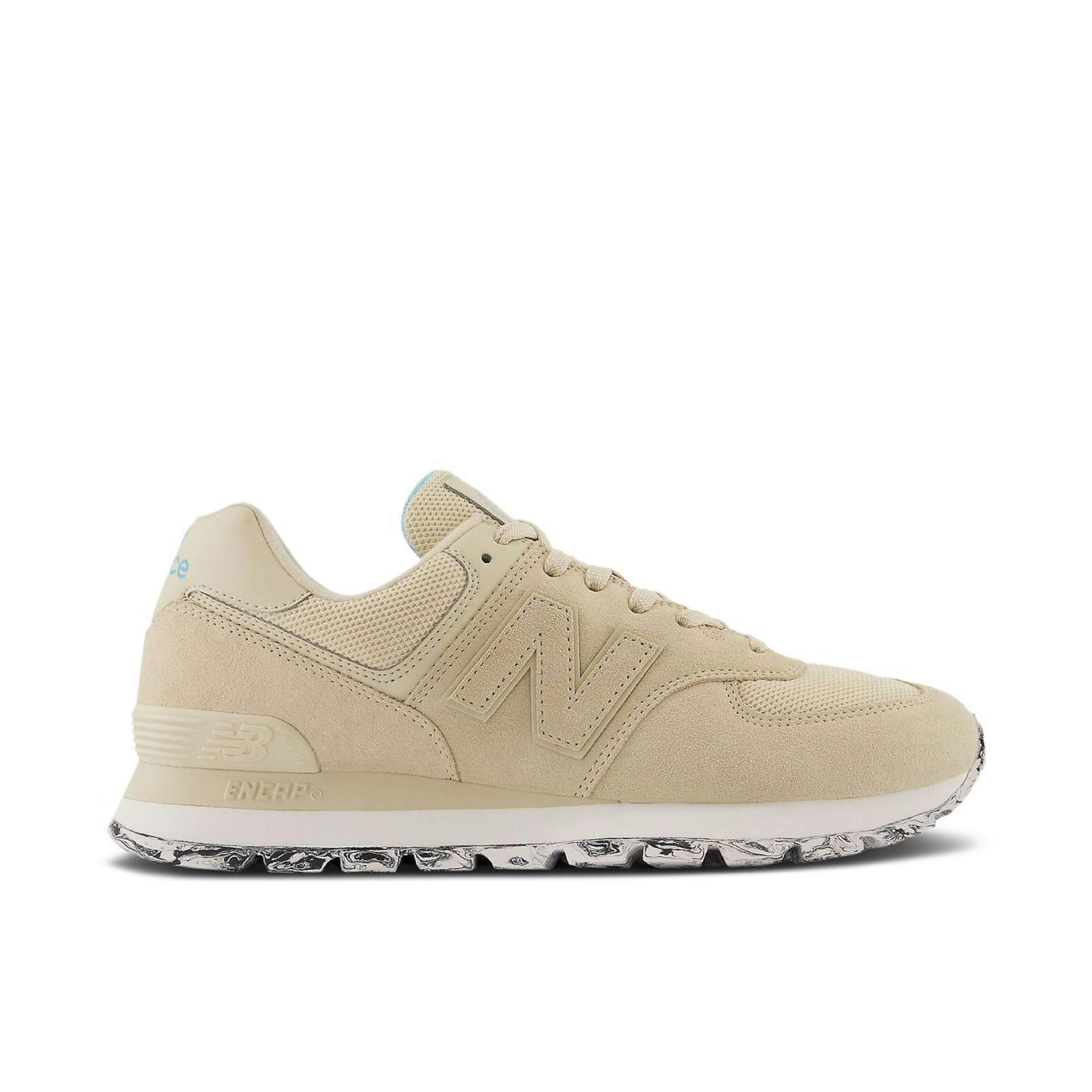 New Balance 574 Rugged Brown Marble Sole