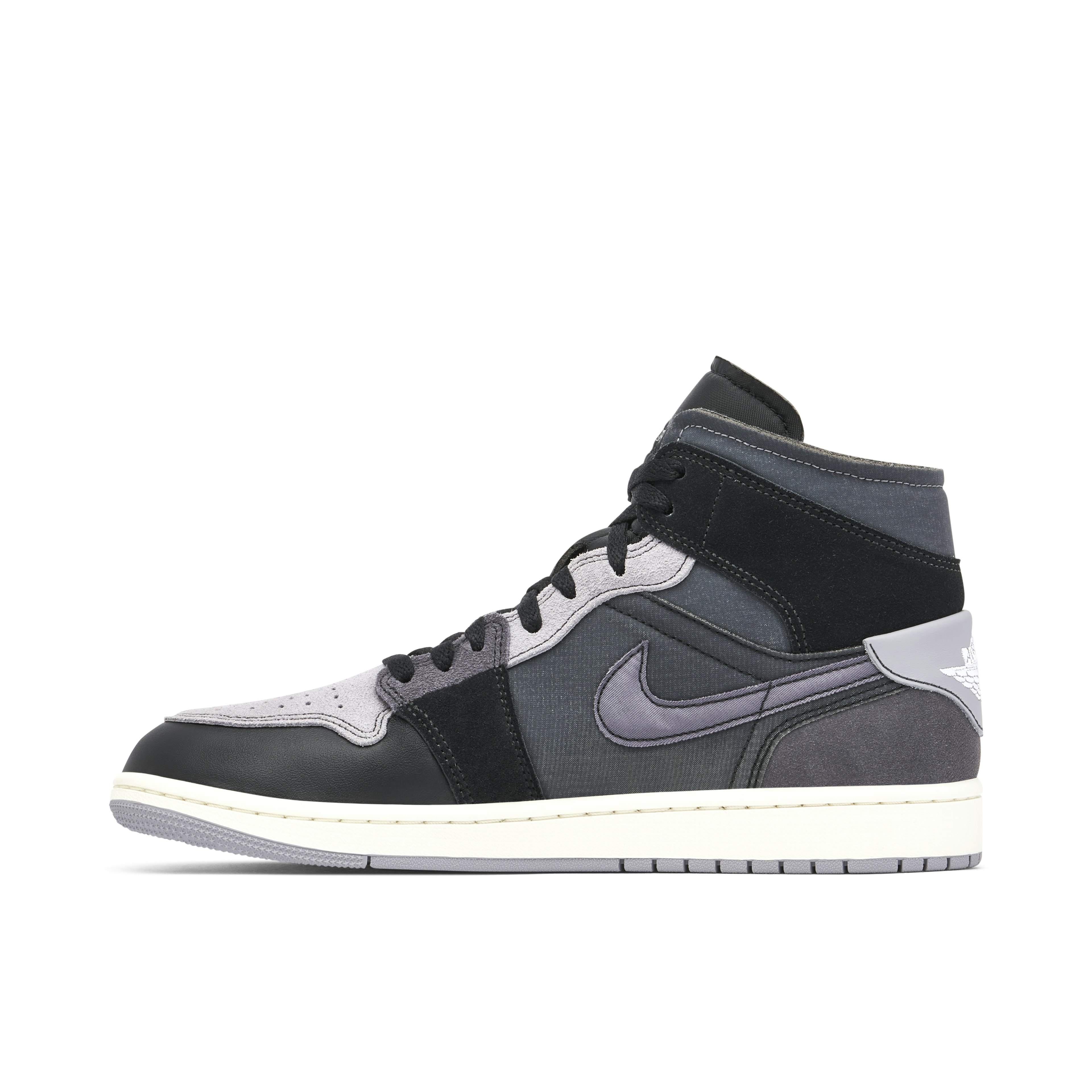 Air Jordan 1 Mid Inside Out Black