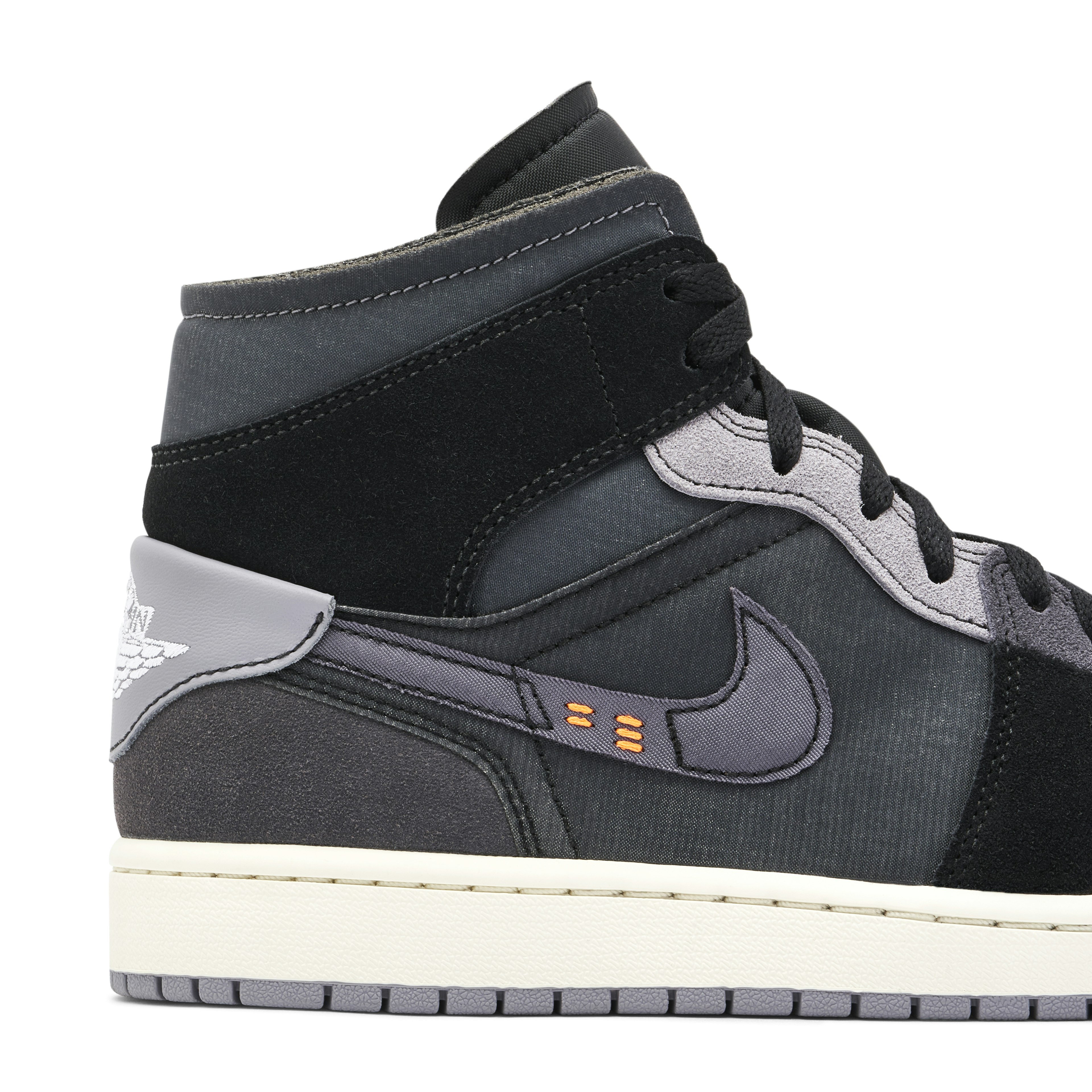 Air Jordan 1 Mid Inside Out Black
