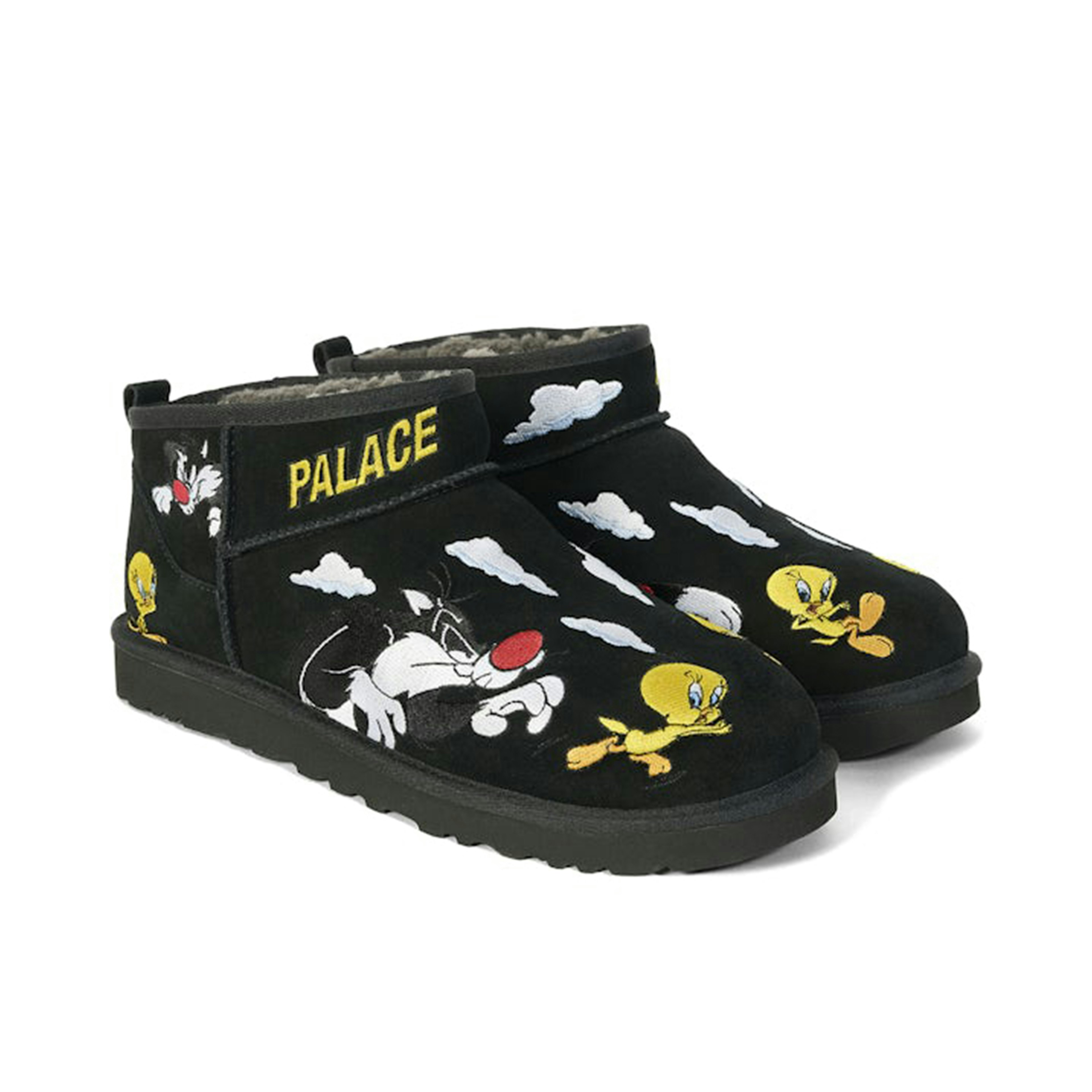 UGG Classic Ultra Mini Boot Palace x Looney Tunes Black