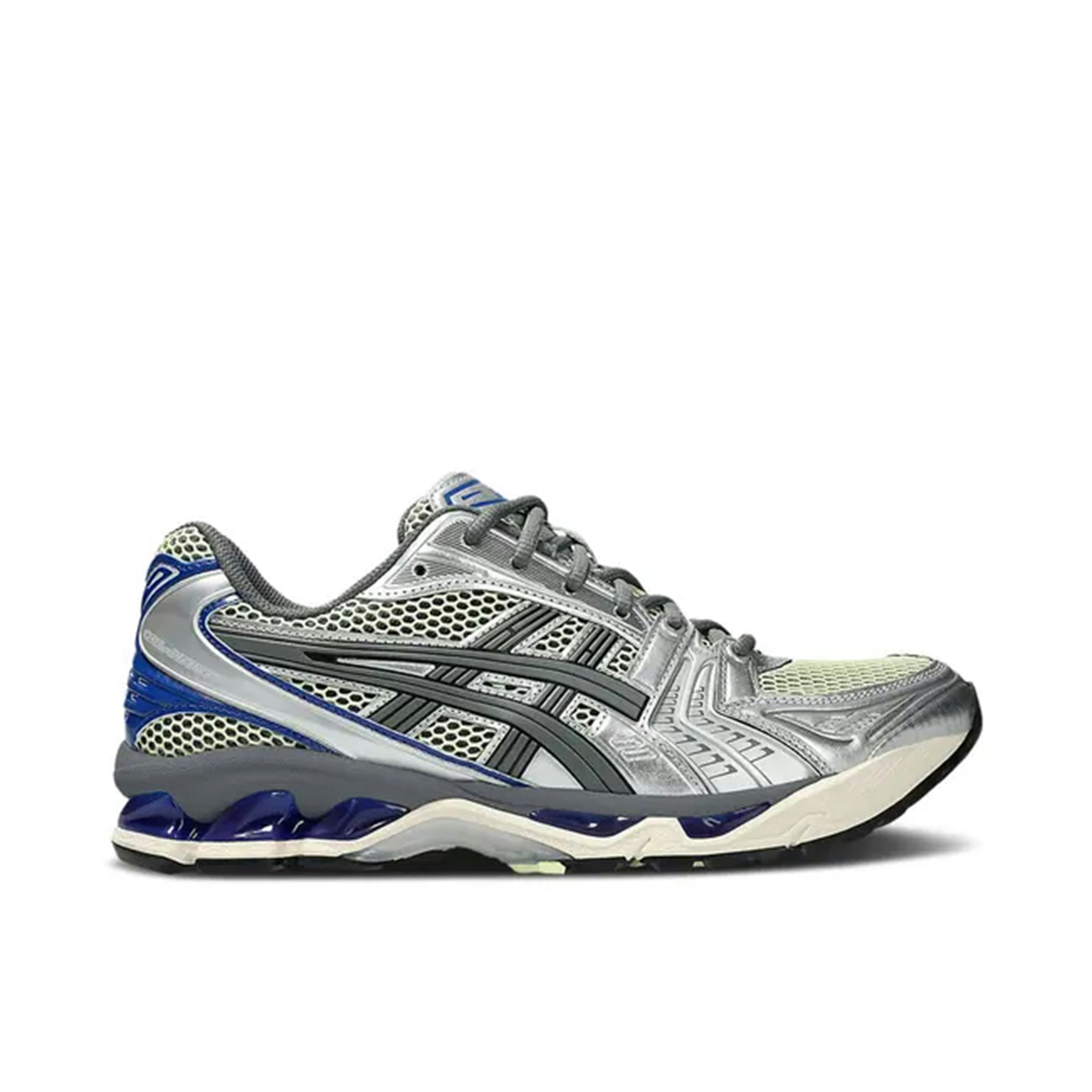 ASICS Gel-Kayano 14 Soft Yellow Asics Blue