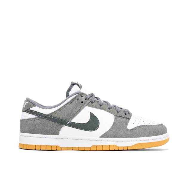 Nike Dunk Low Grey Suede Nike Dunk Low Grey Suede Gum FV0389-100 Laced