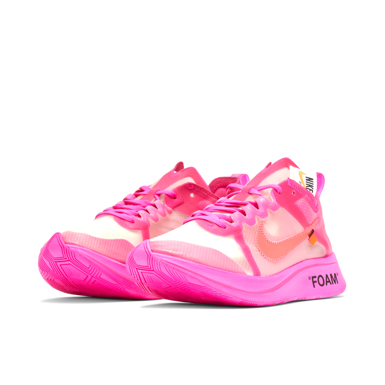 Zoom Fly SP Tulip Pink x Off-White