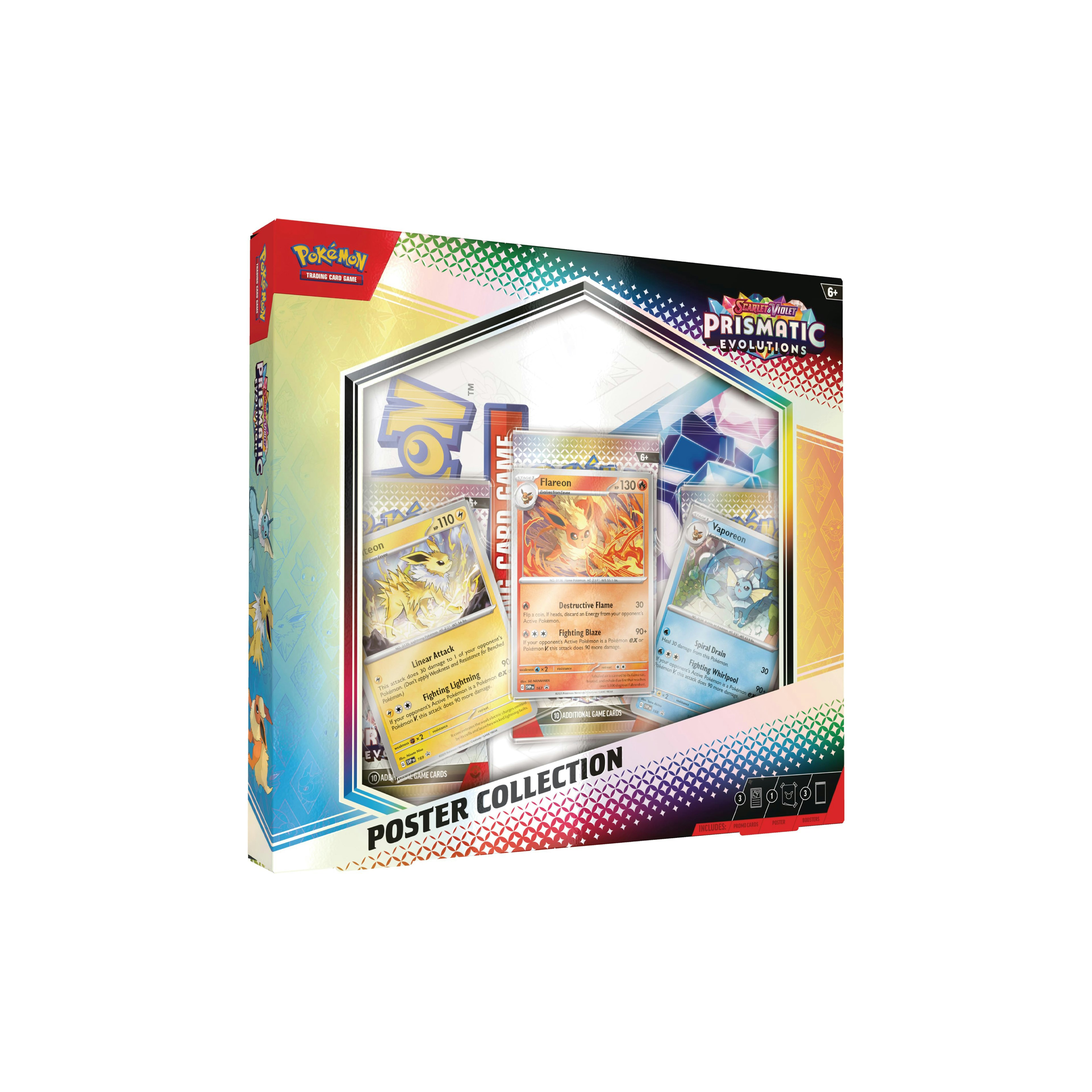 Pokémon Scarlet & Violet Prismatic Evolutions Poster Collection