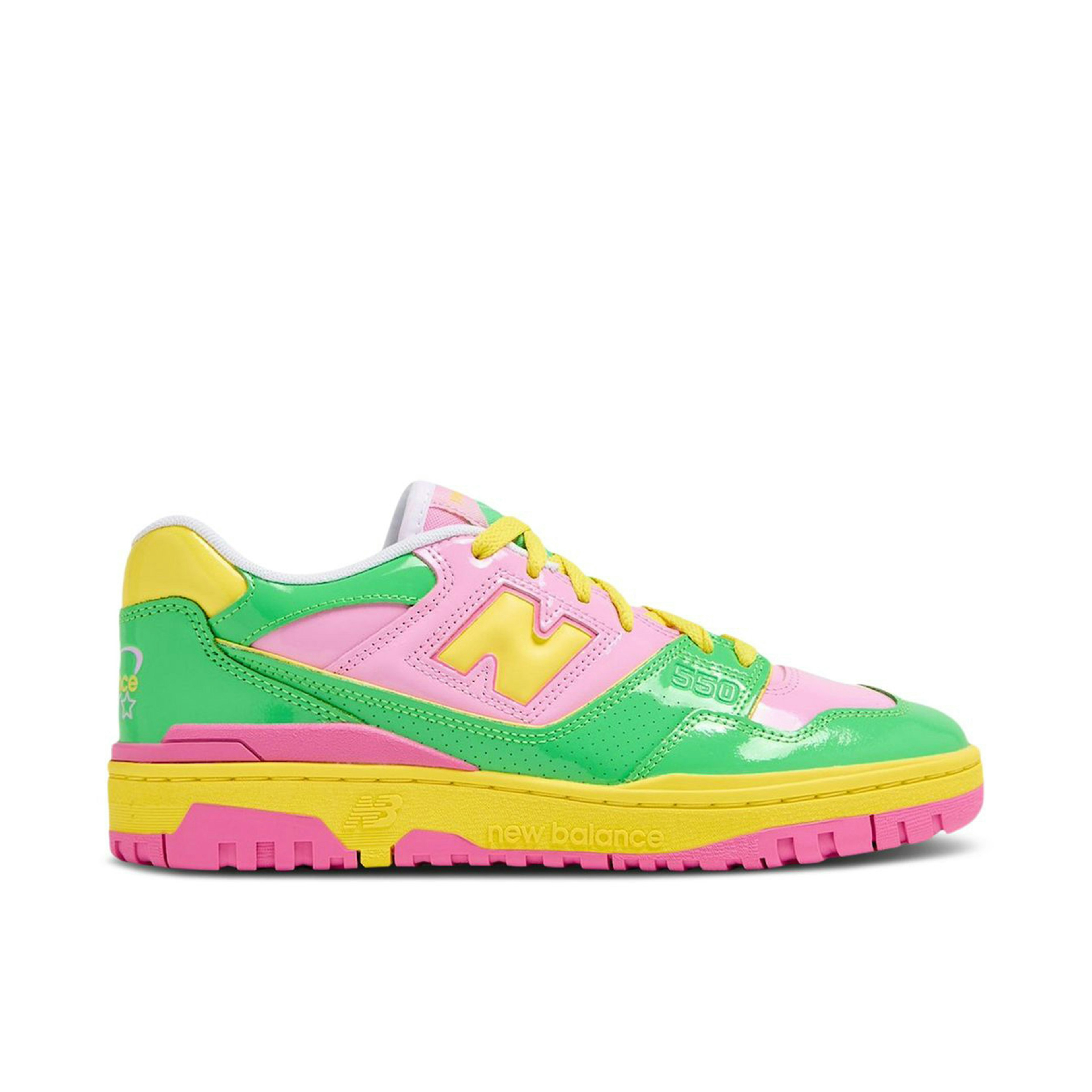 New Balance 550 Y2K Patent Leather Pack Pink Green