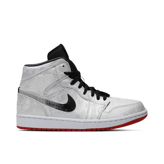 Air Jordan Mid SE x CLOT Fearless Edison Chen CU2804-100 Laced