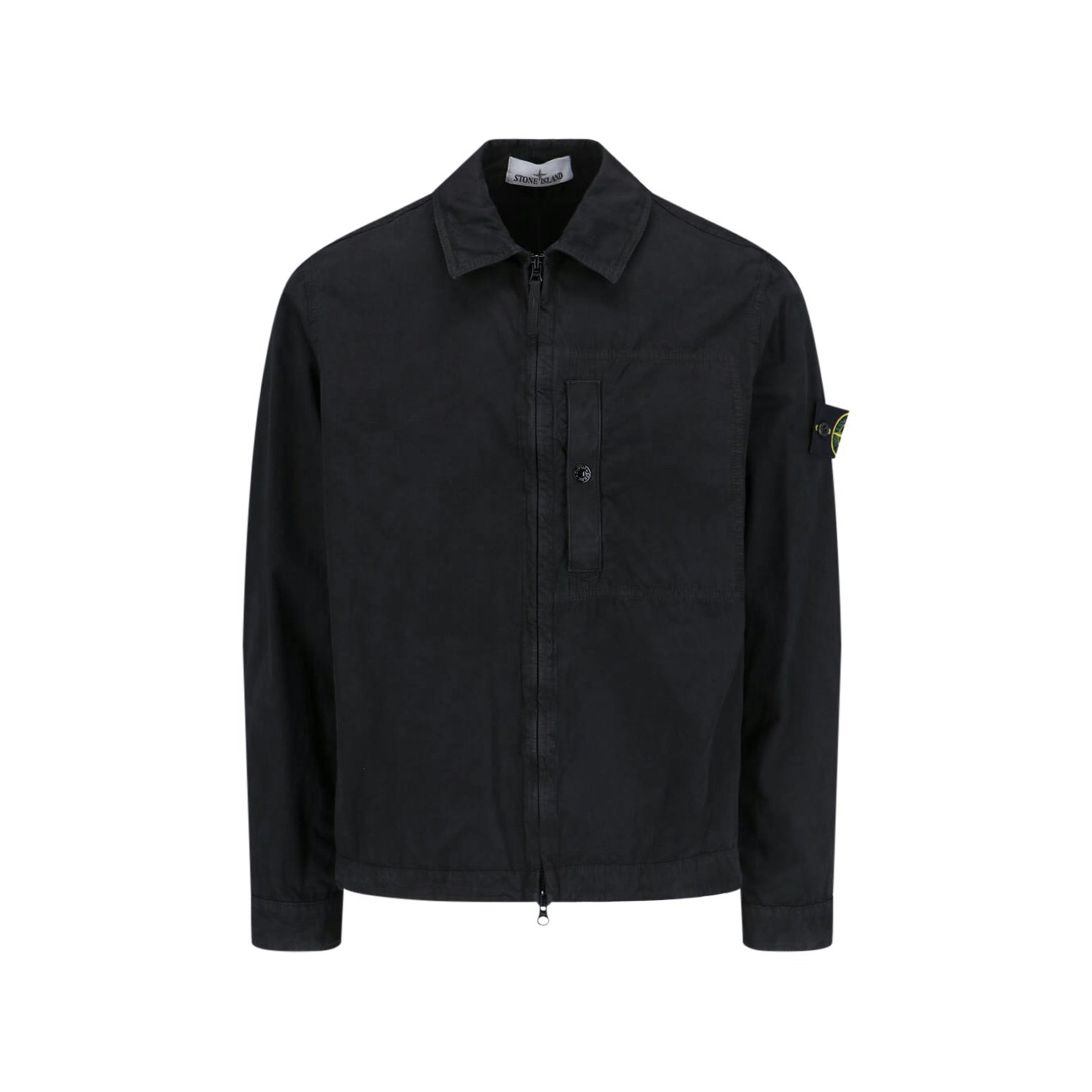 Stone Island Logo Shirt Black