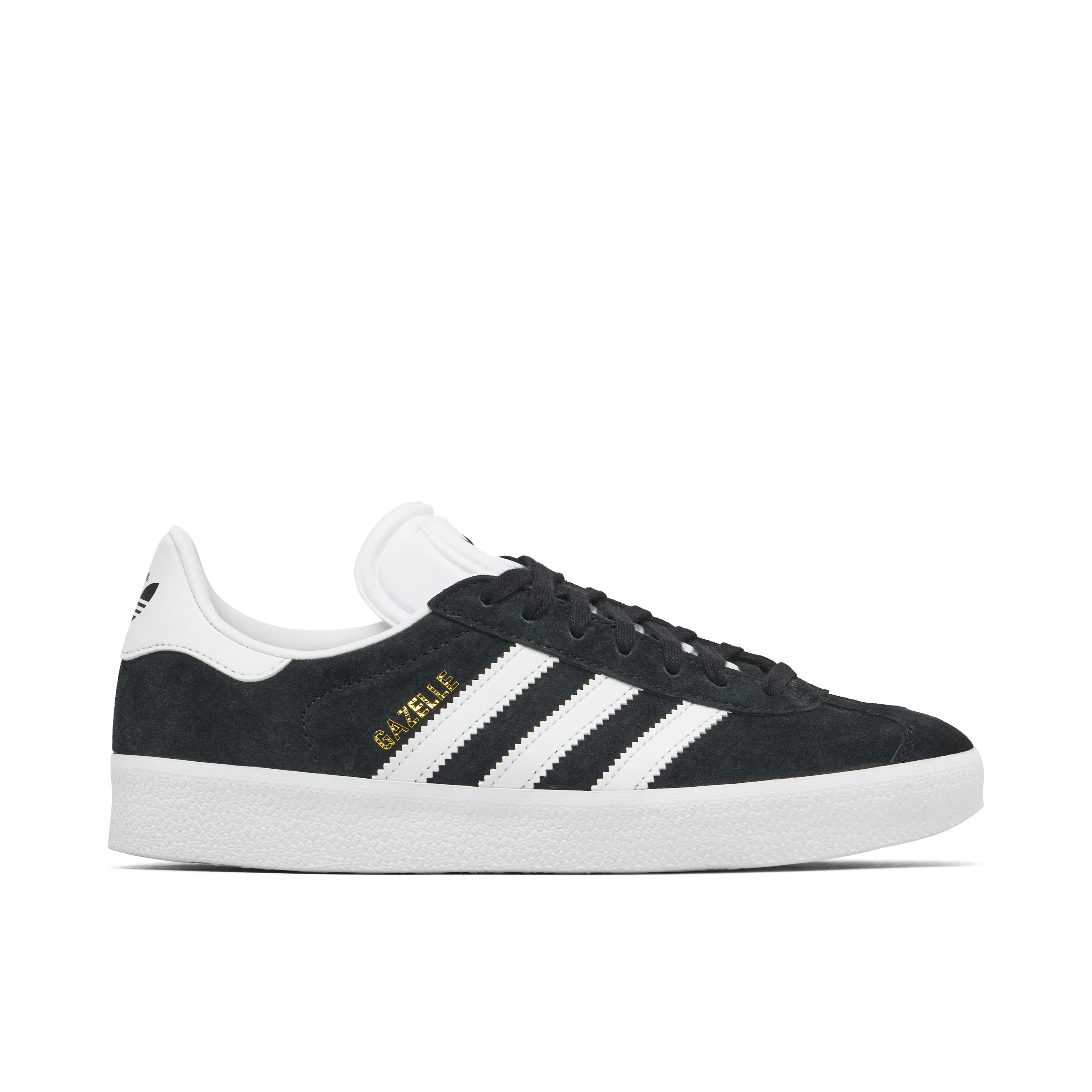 adidas Gazelle Core Black White Gold