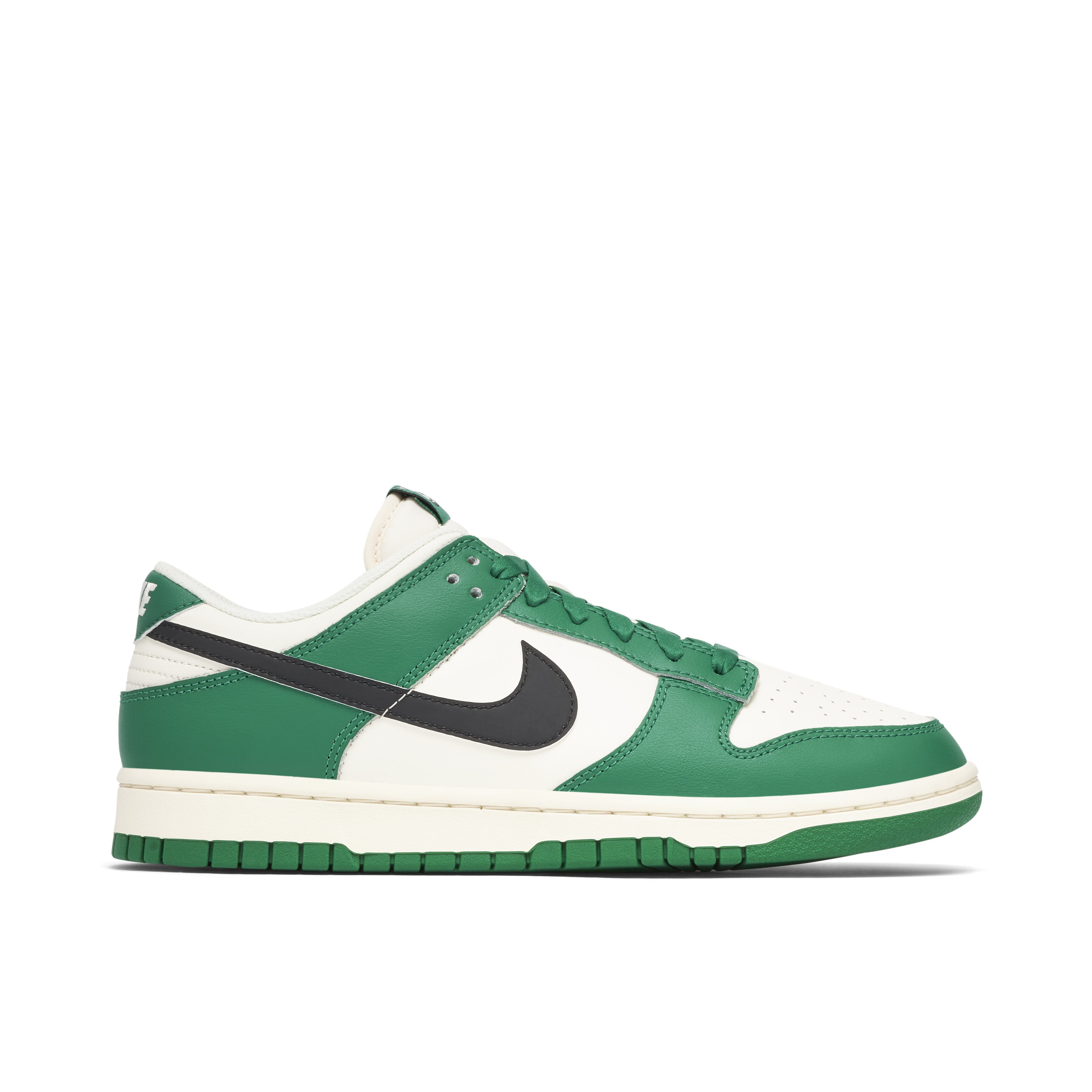 Green Nike Dunks Laced