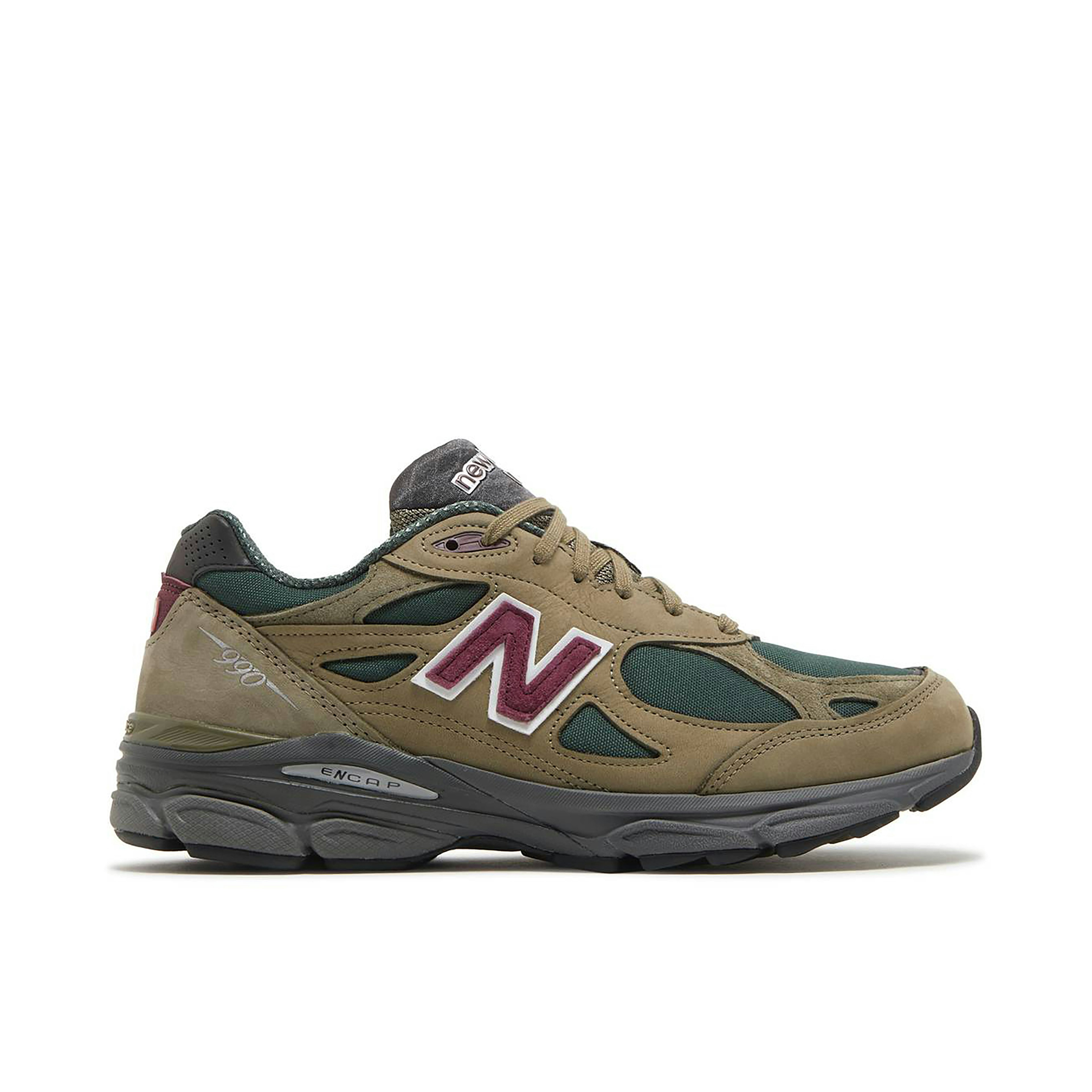 New Balance 990v3 Made In USA x Teddy Santis Green Purple