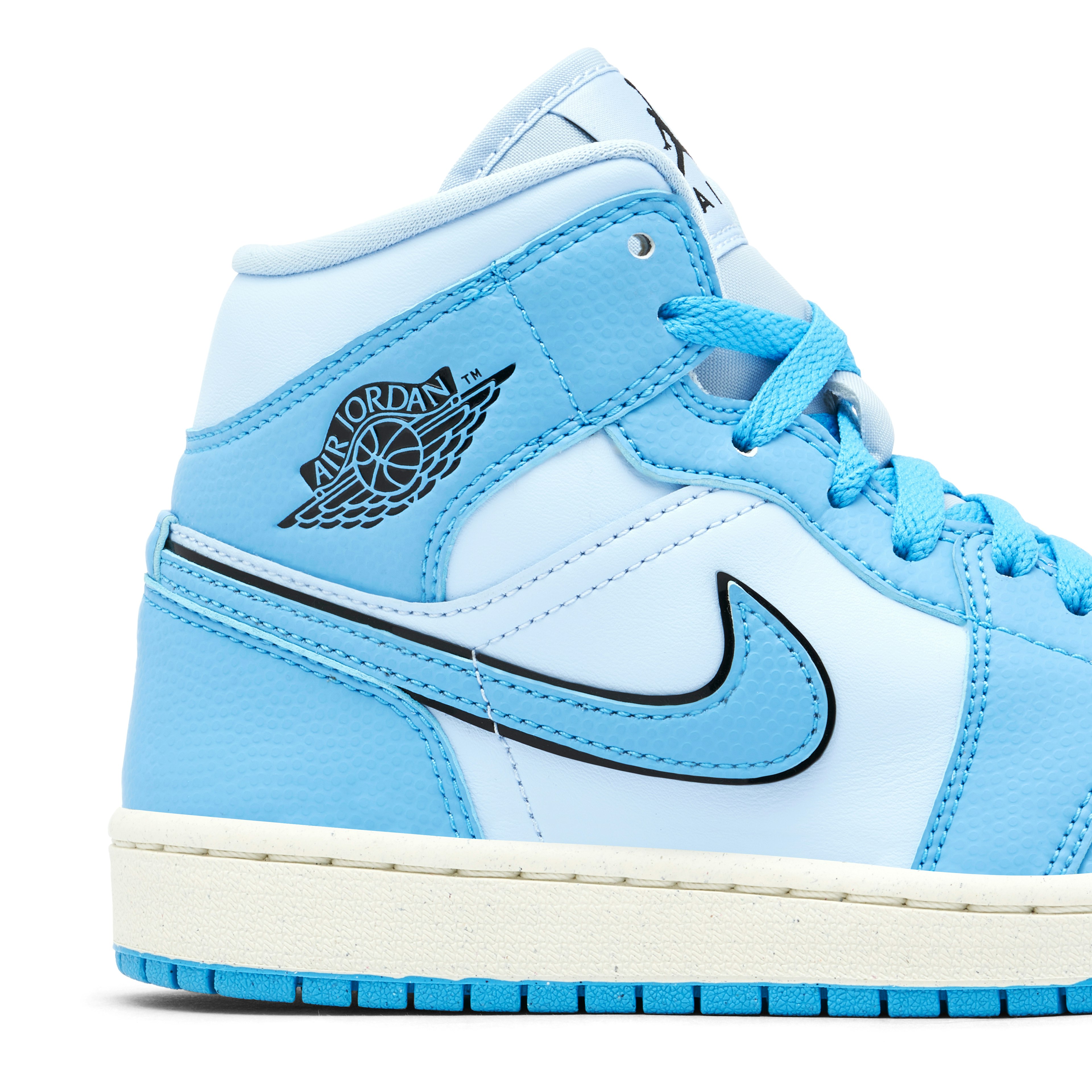 Air Jordan 1 Mid Ice Blue Femme