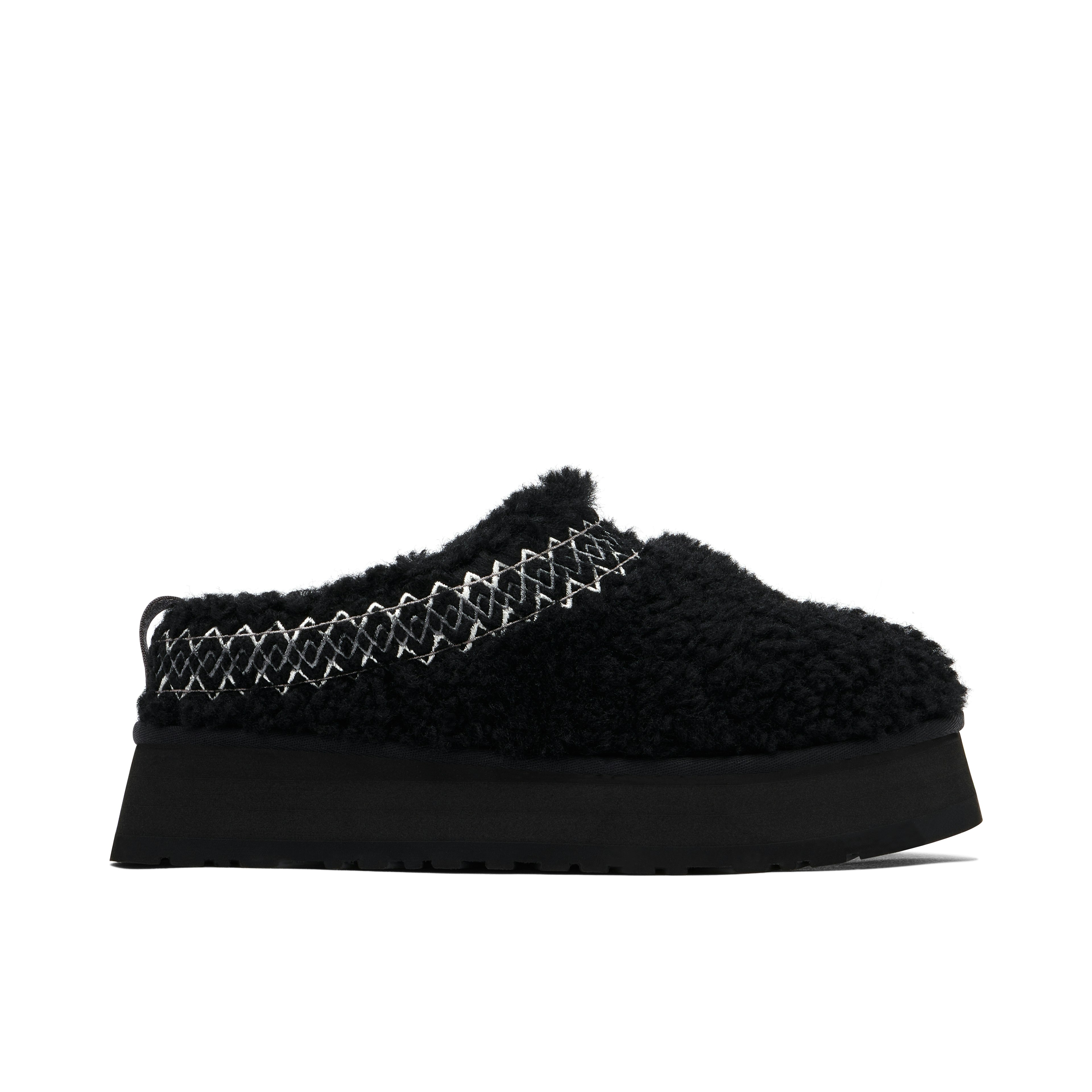 UGG Tazz Slipper Heritage Braid Black