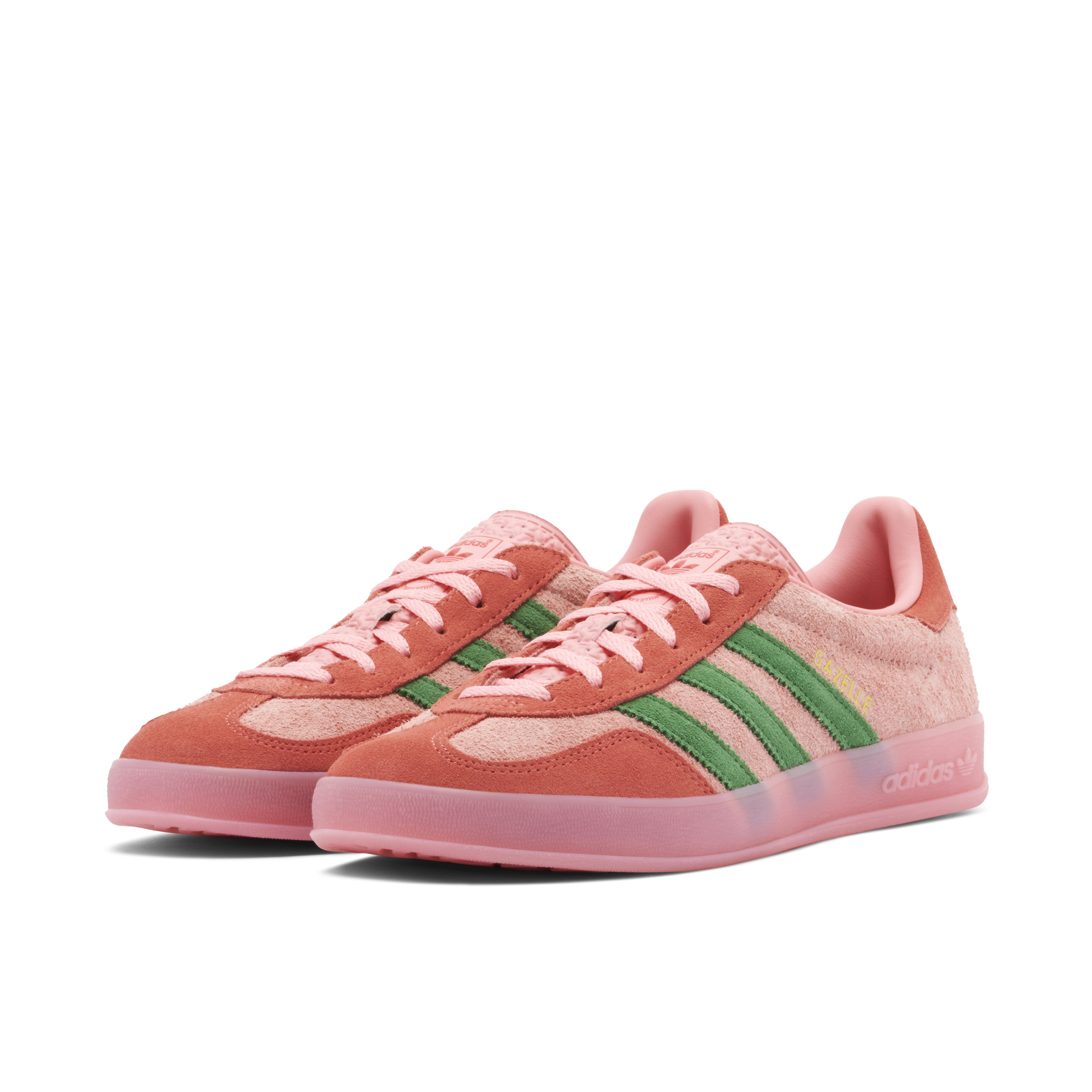 Adidas Gazelle Indoor Semi Pink Spark Preloved Scarlet Womens