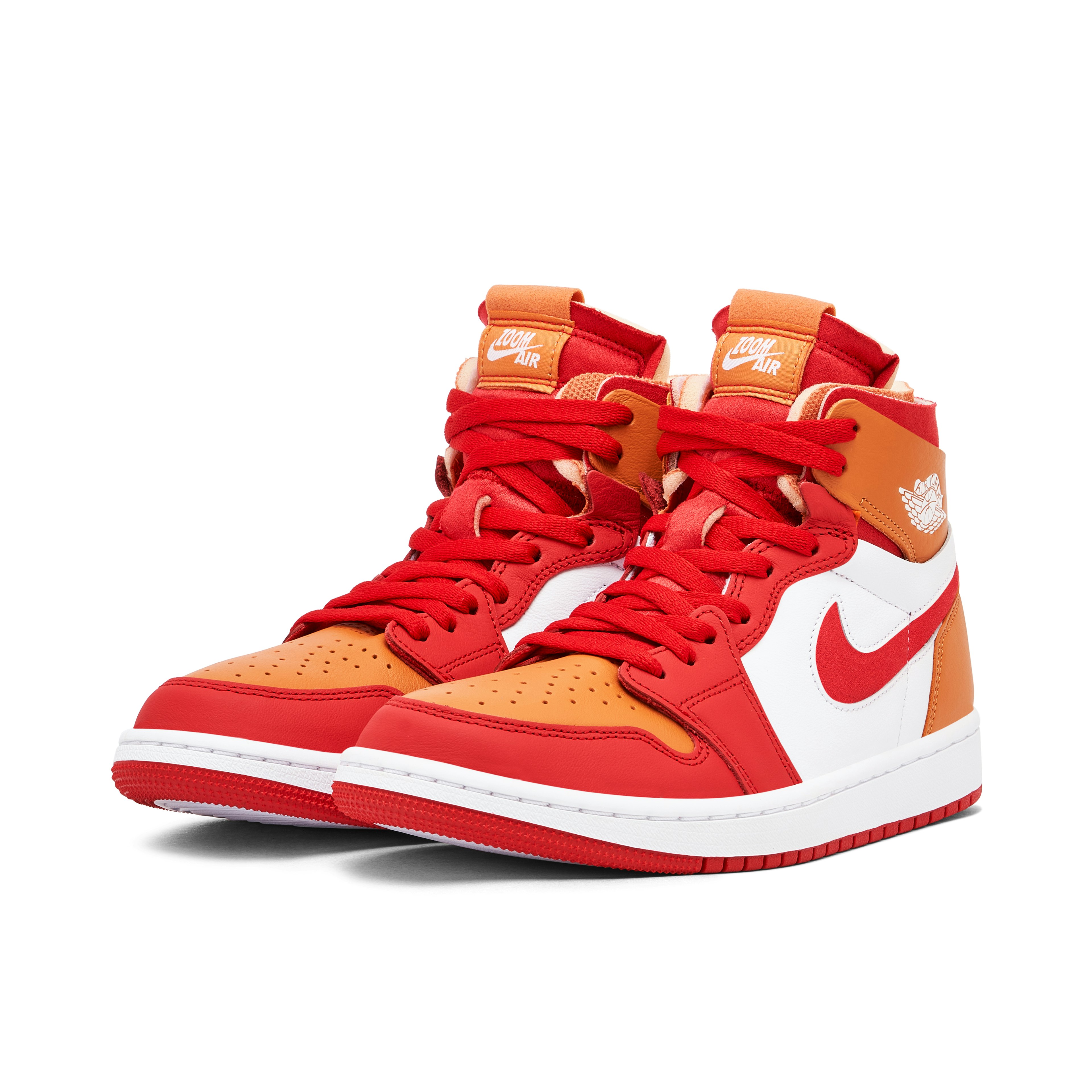 Air Jordan 1 High Zoom CMFT Fire Red Curry für Damen