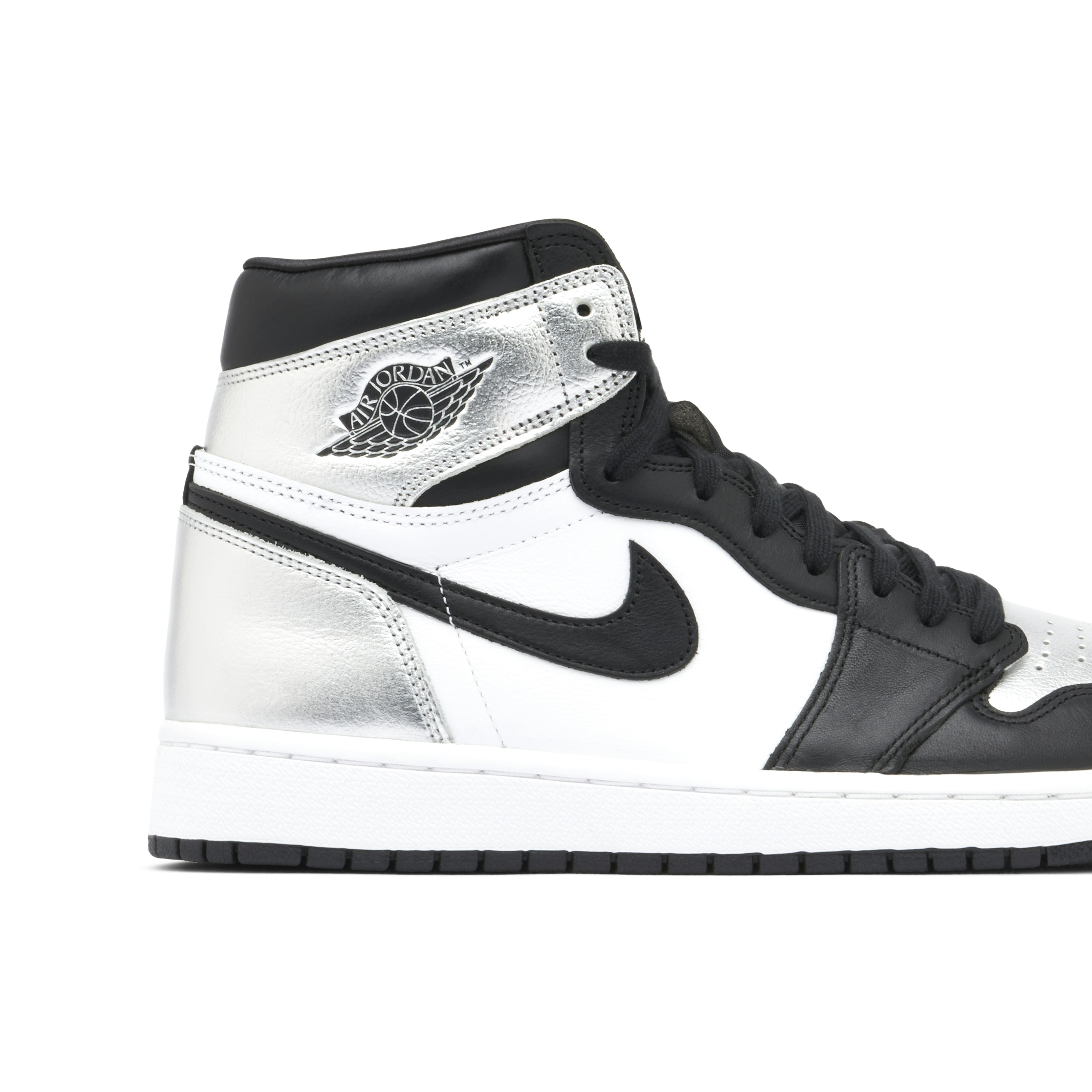 Air Jordan 1 Retro High Silver Toe Womens