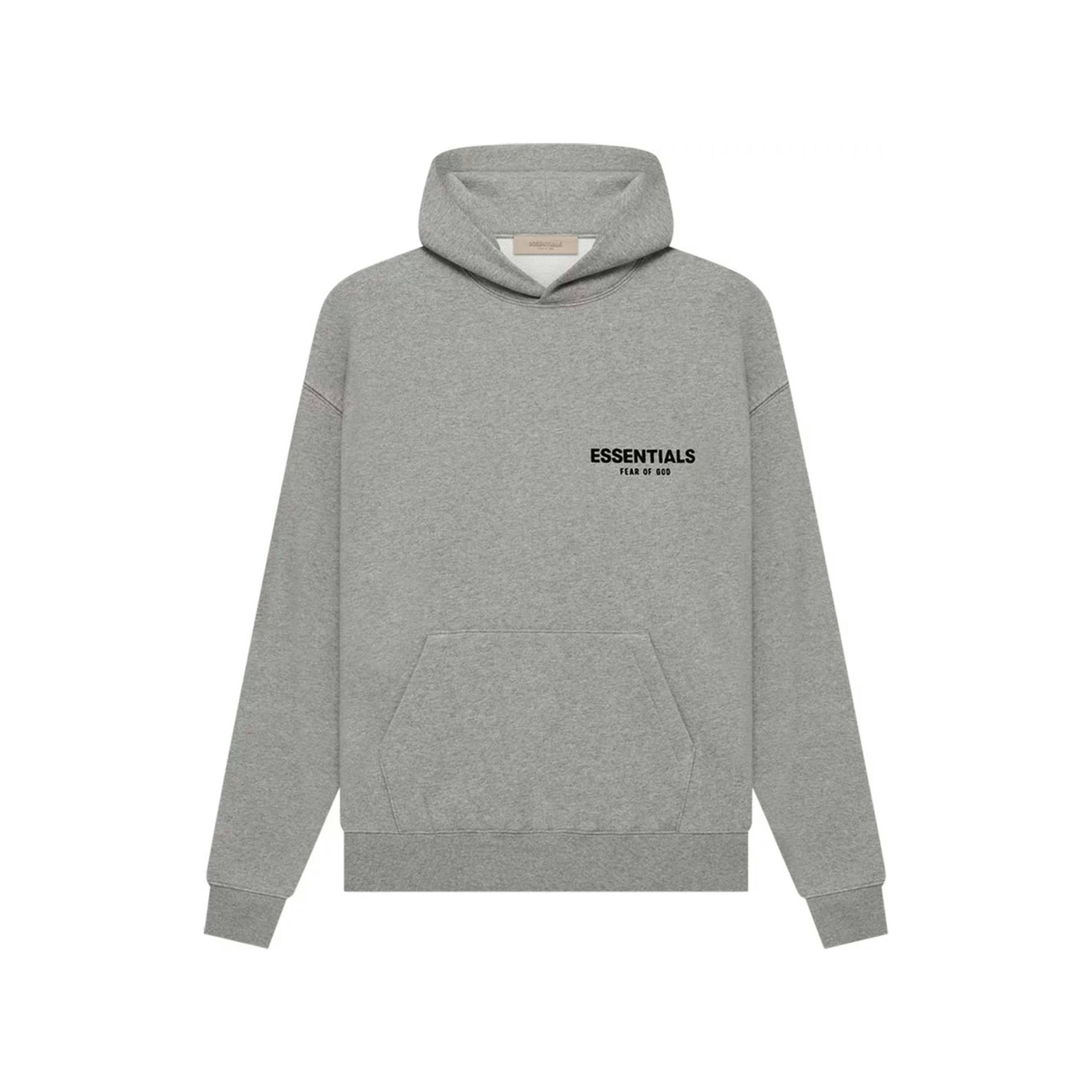 Fear of God Essentials Hoodie Dark Oatmeal 2022