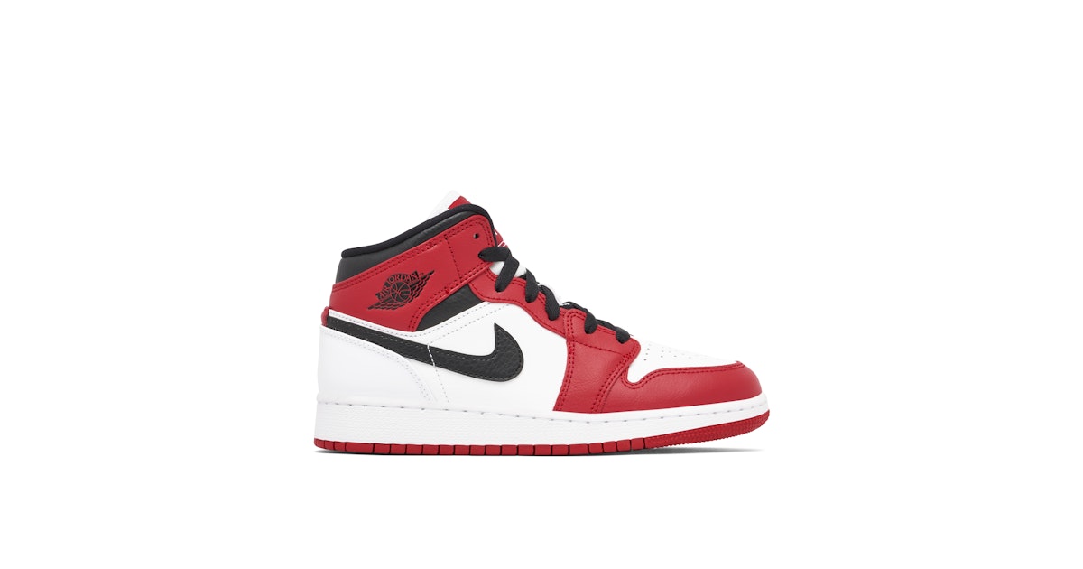 Air Jordan 1 Mid GS Chicago | 554725-173 | Laced
