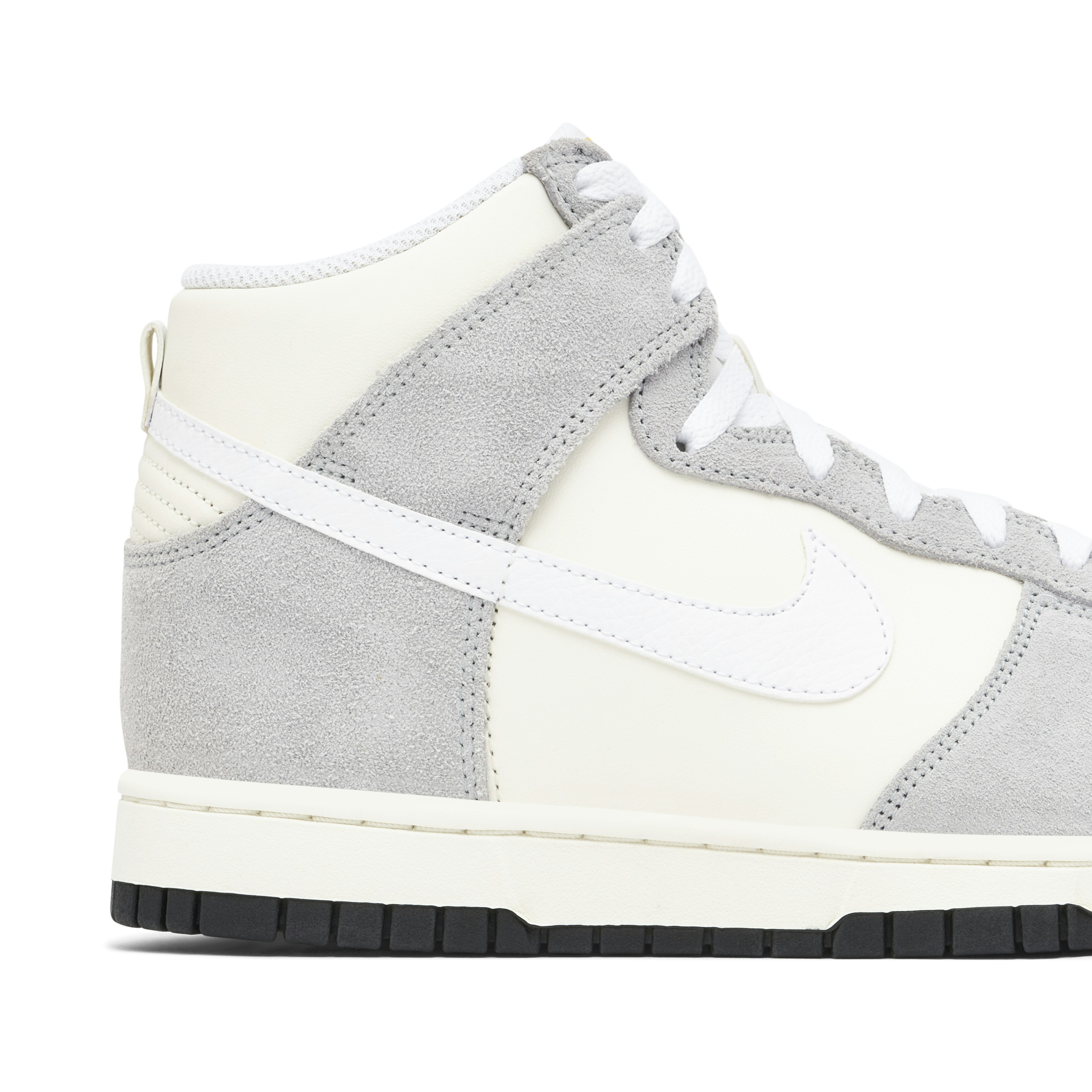Nike Dunk High Grey Laser Orange