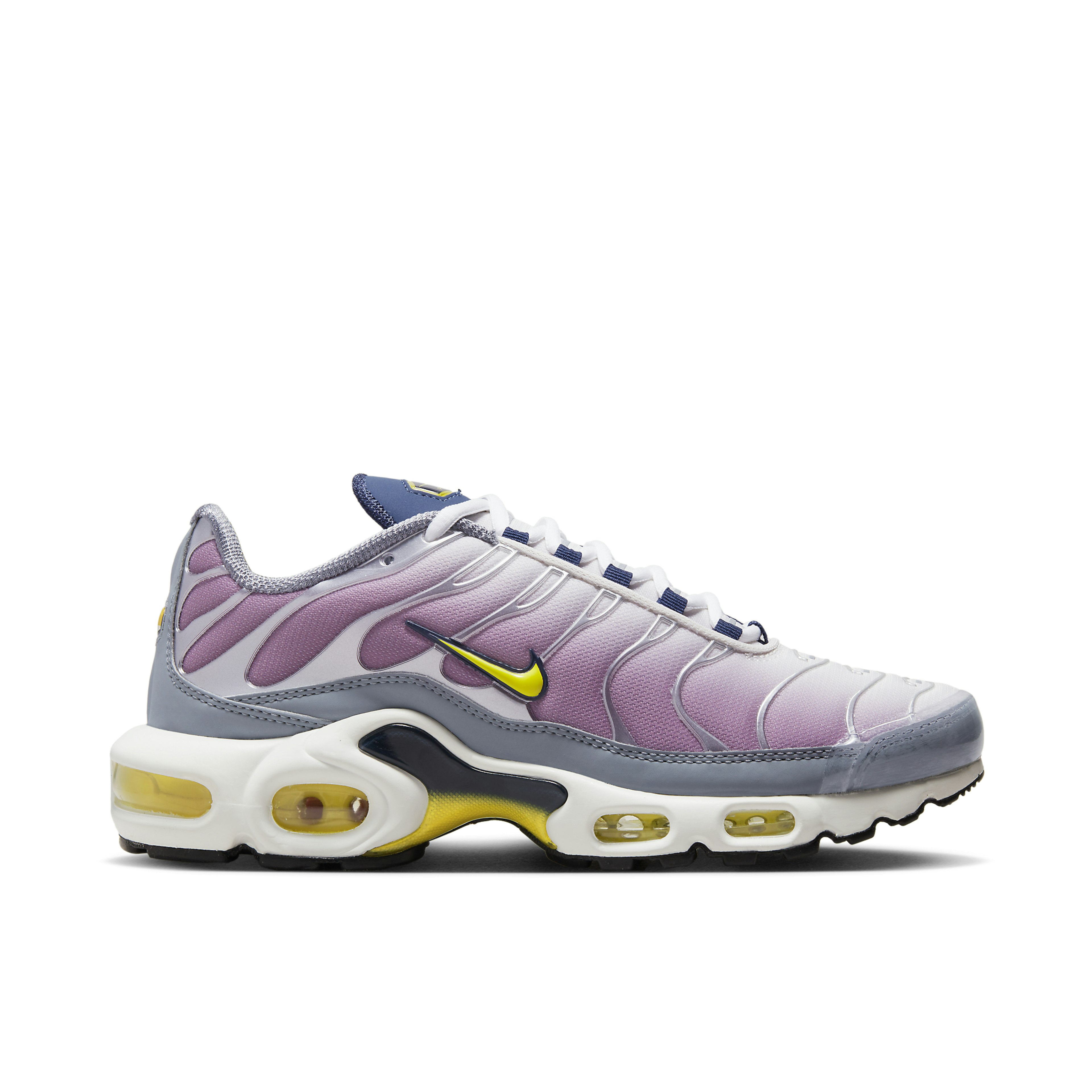 Nike TN Air Max Plus Plum Yellow Femme