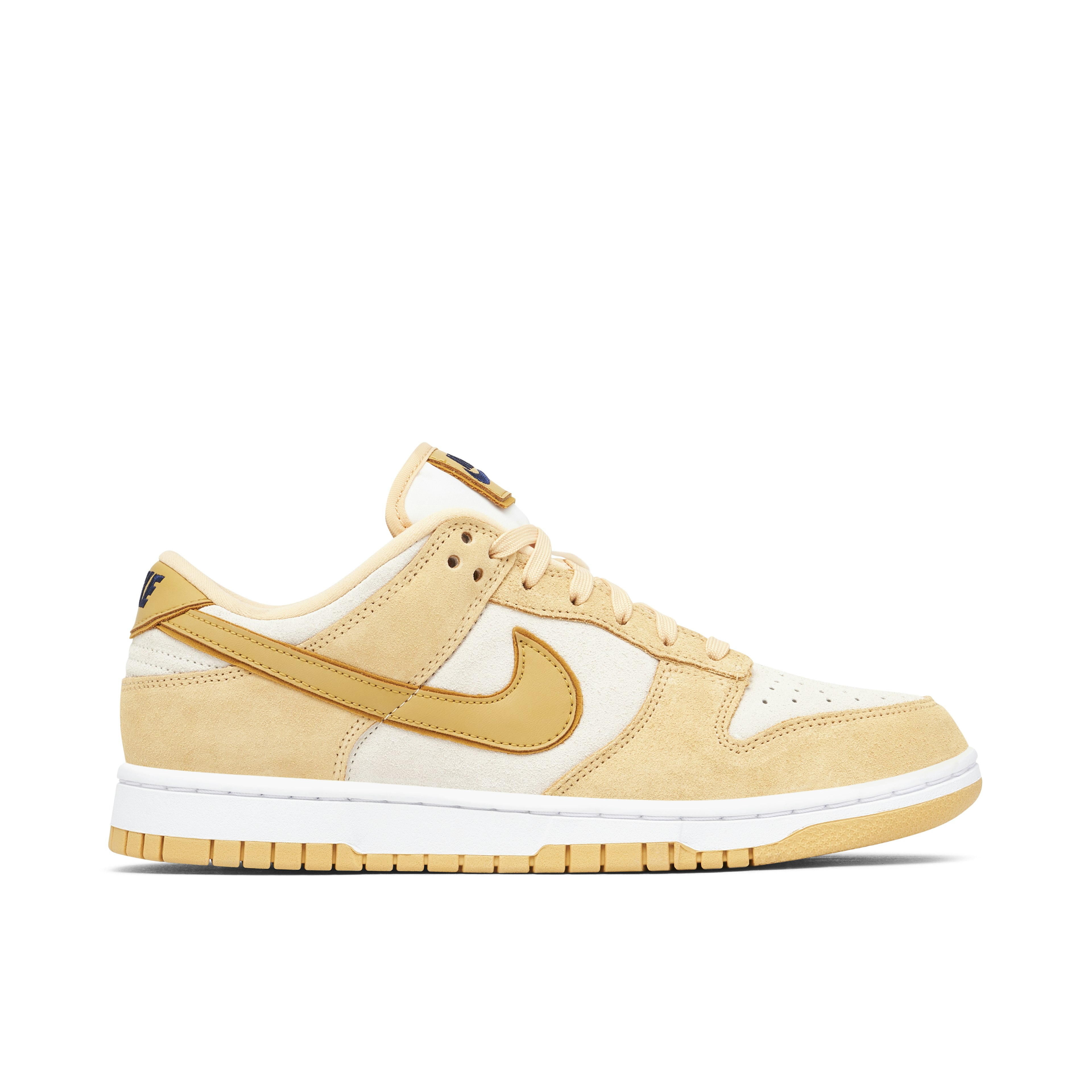 Nike Dunk Low Celestial Gold Suede Womens