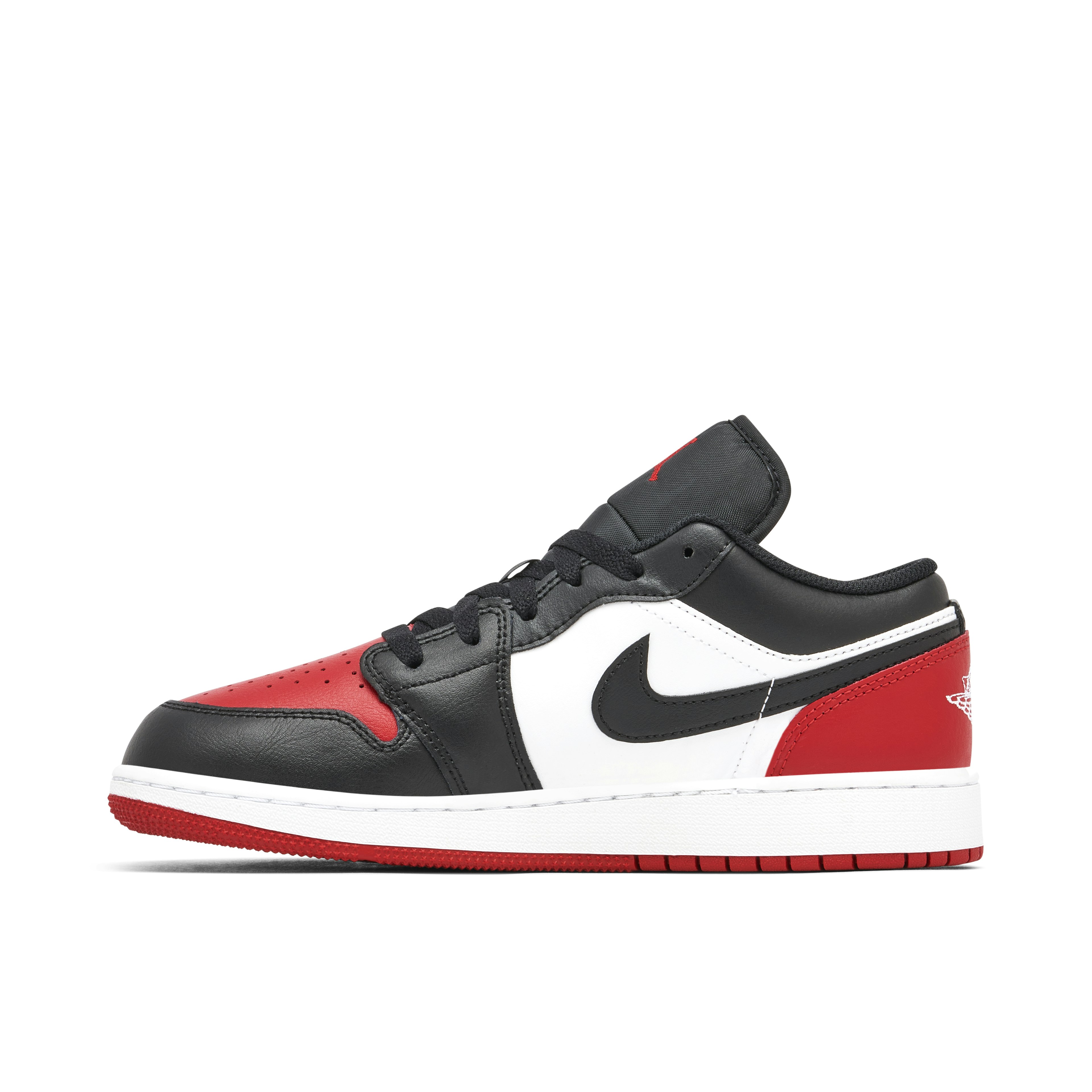 Air Jordan 1 Low Bred Toe 2.0 GS