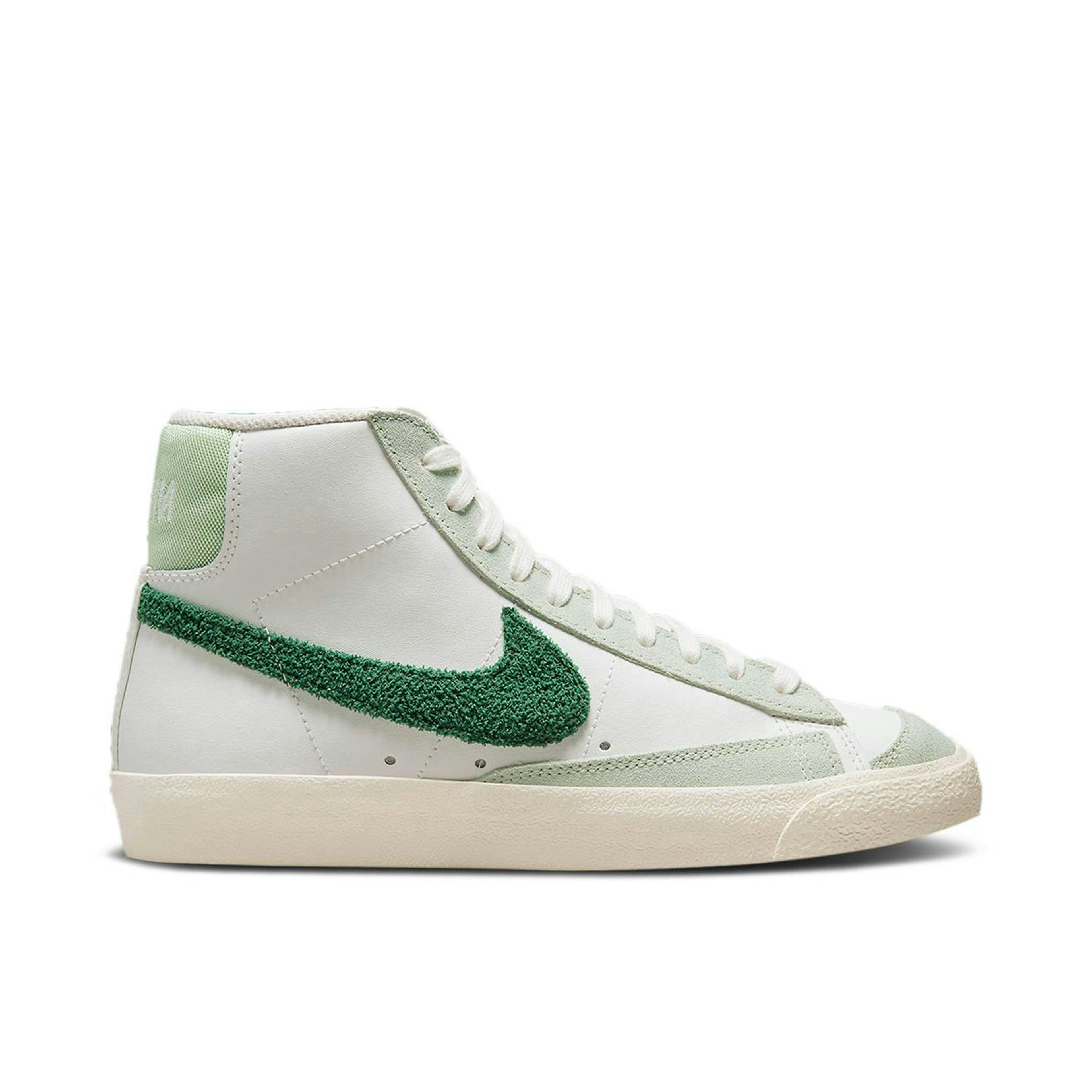 Nike Blazer Mid 77 Chenille Swoosh White Green