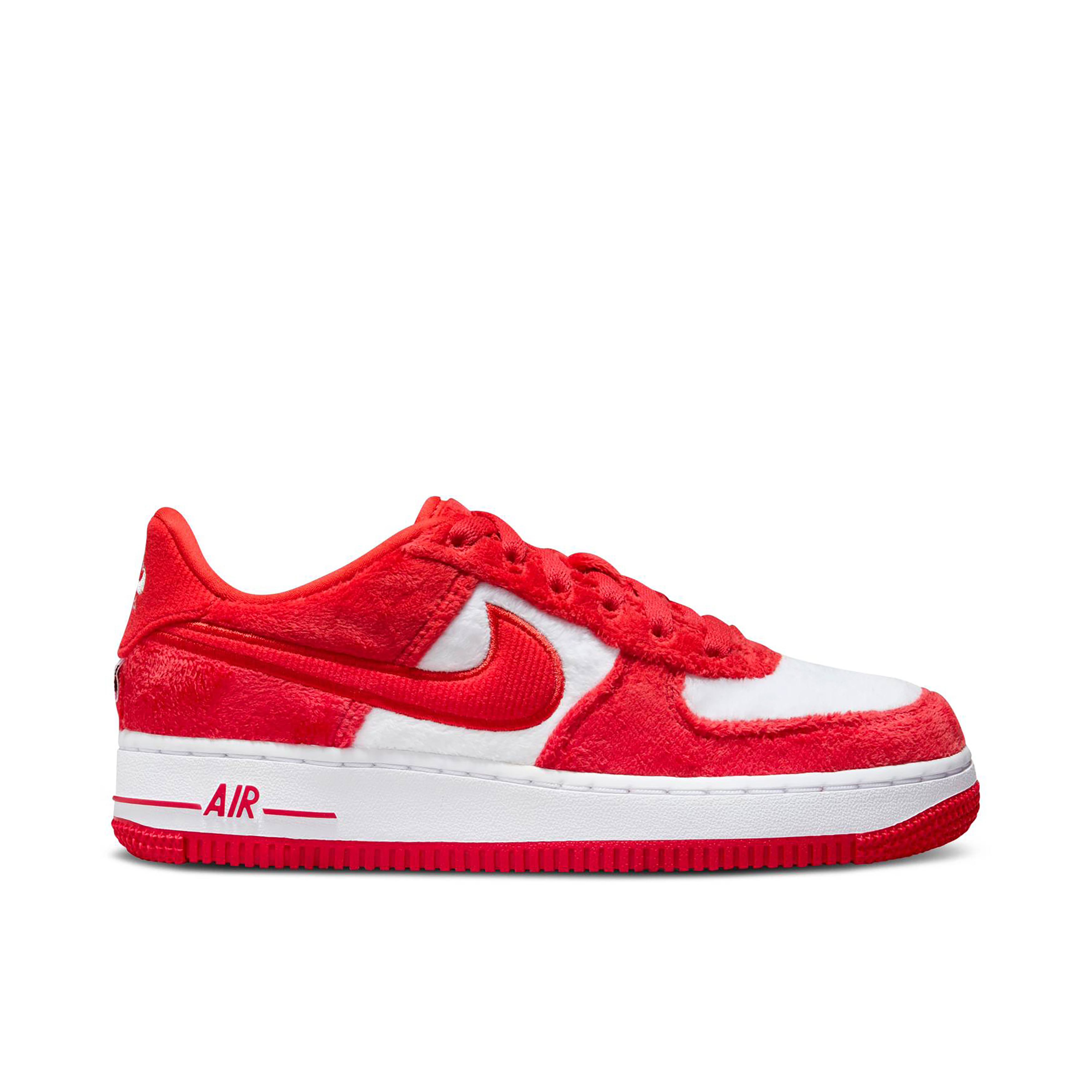 Red Air Force 1 Trainers Online Nike Sneakers Laced