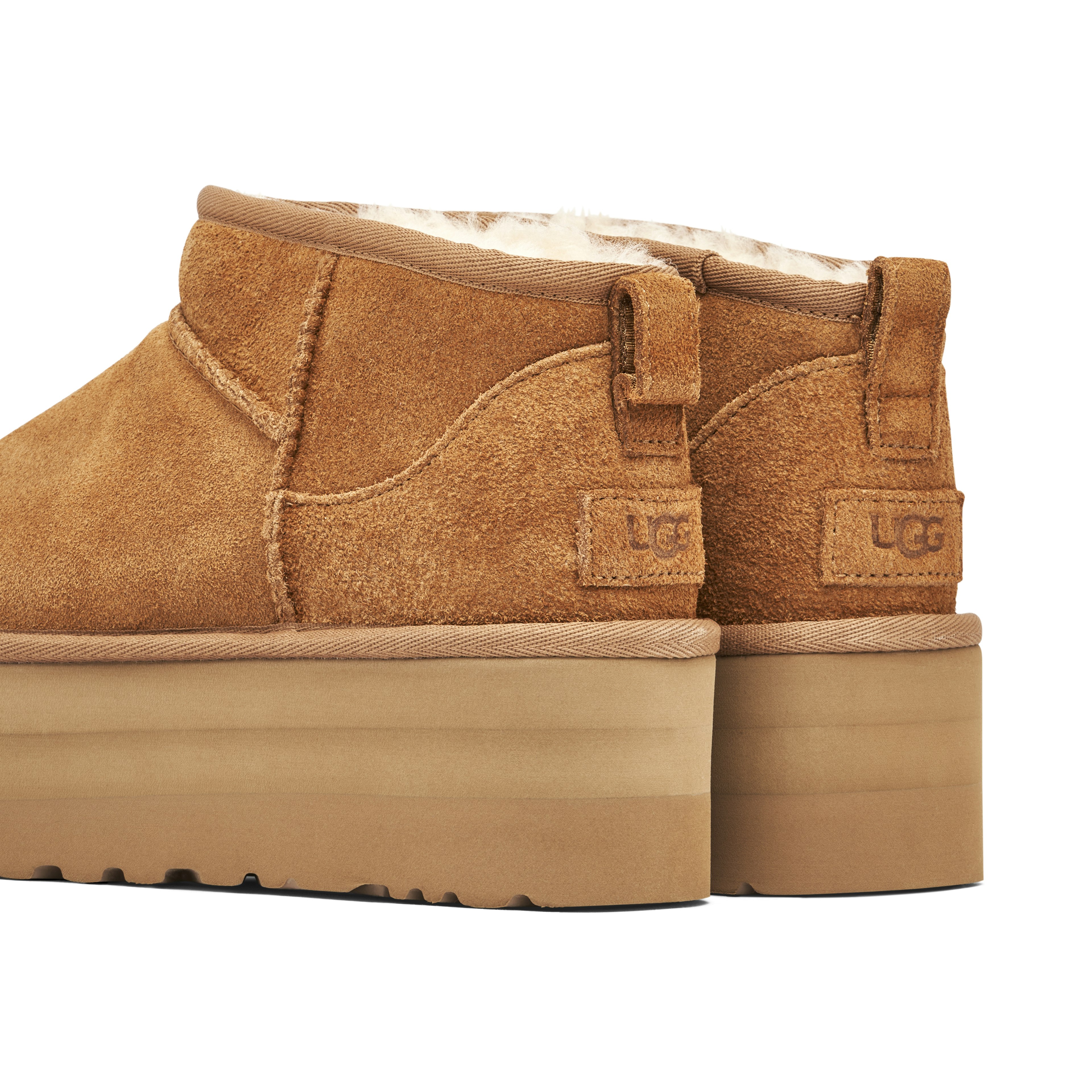 UGG Classic Ultra Mini Platform Chestnut Femme