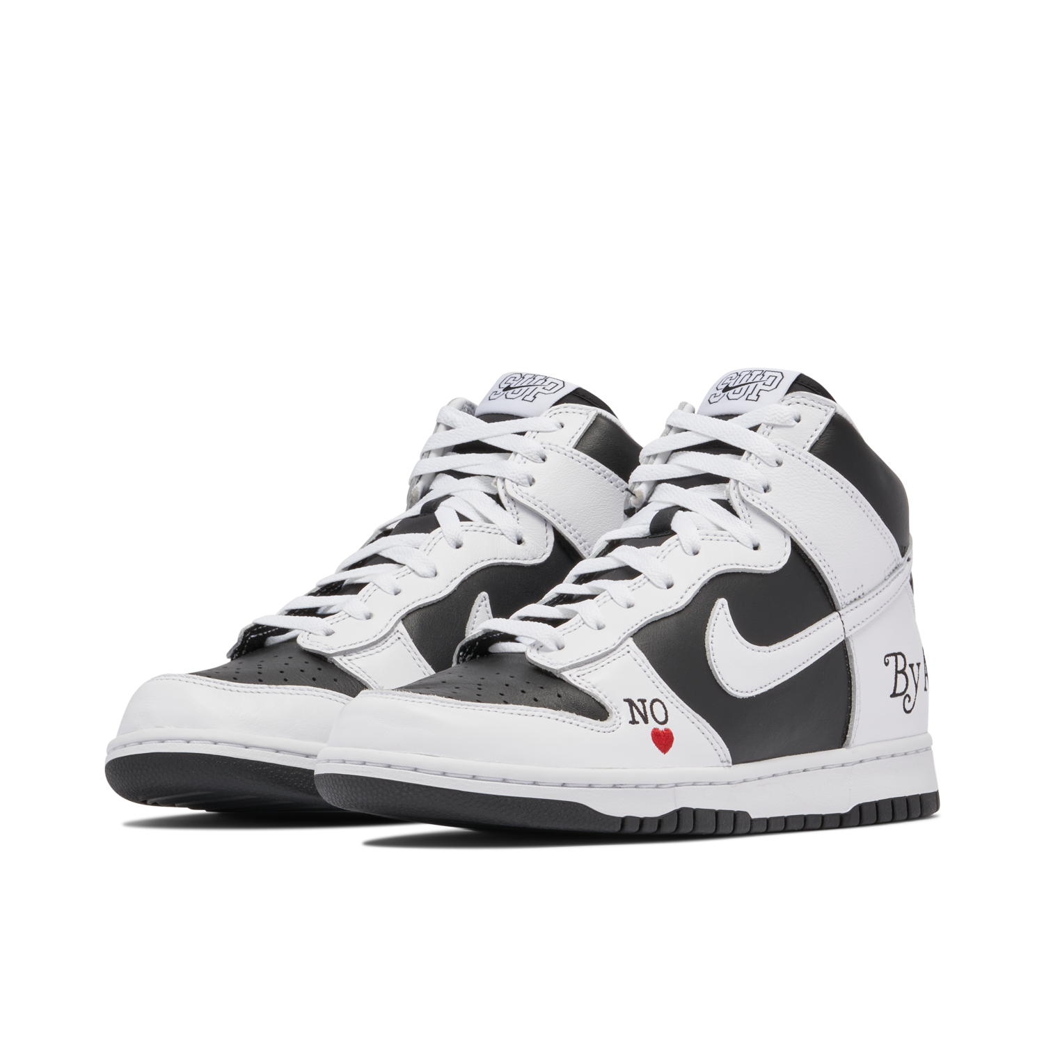 Supreme x Nike SB Dunk High By Any Means Black