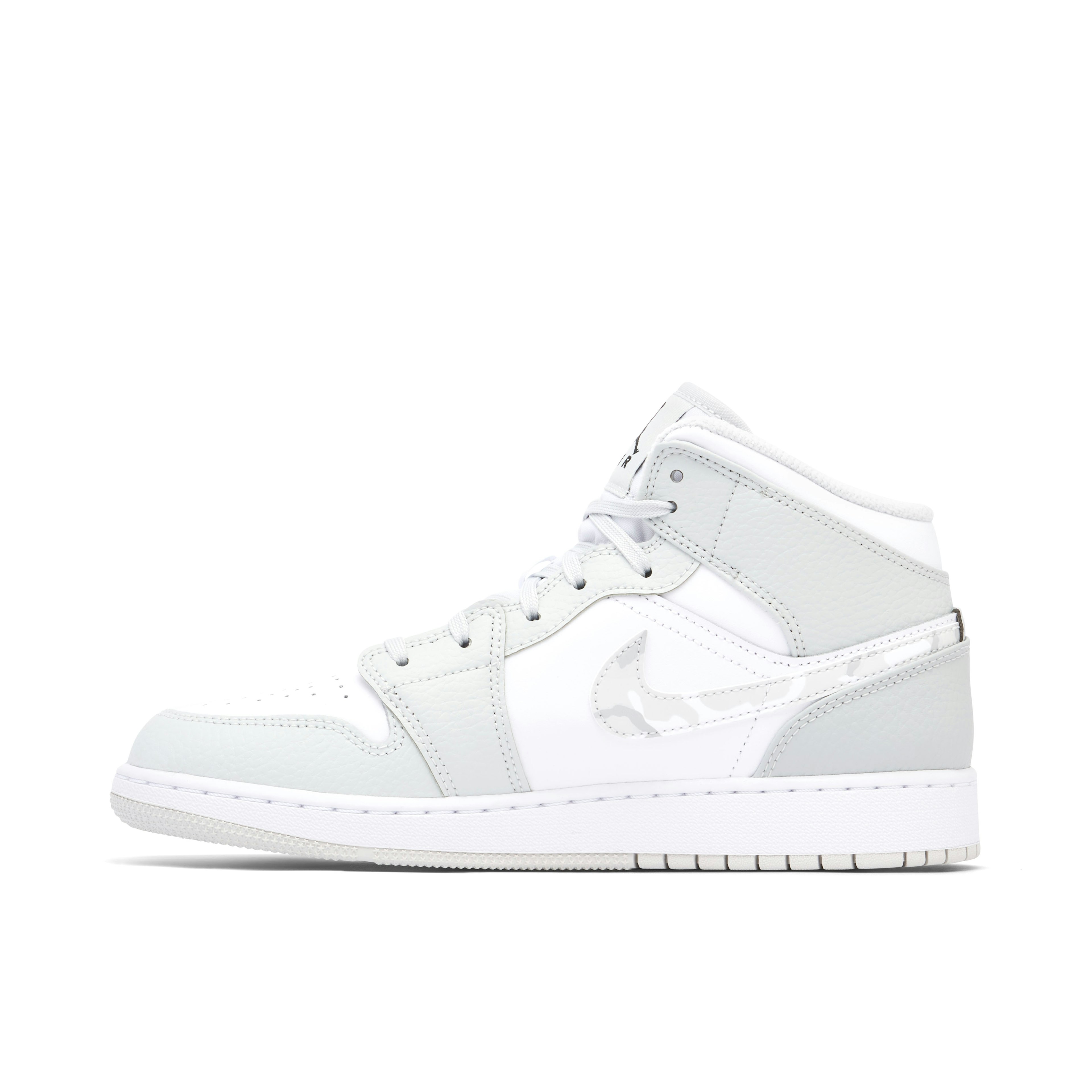 Air Jordan 1 Mid Grey Camo GS