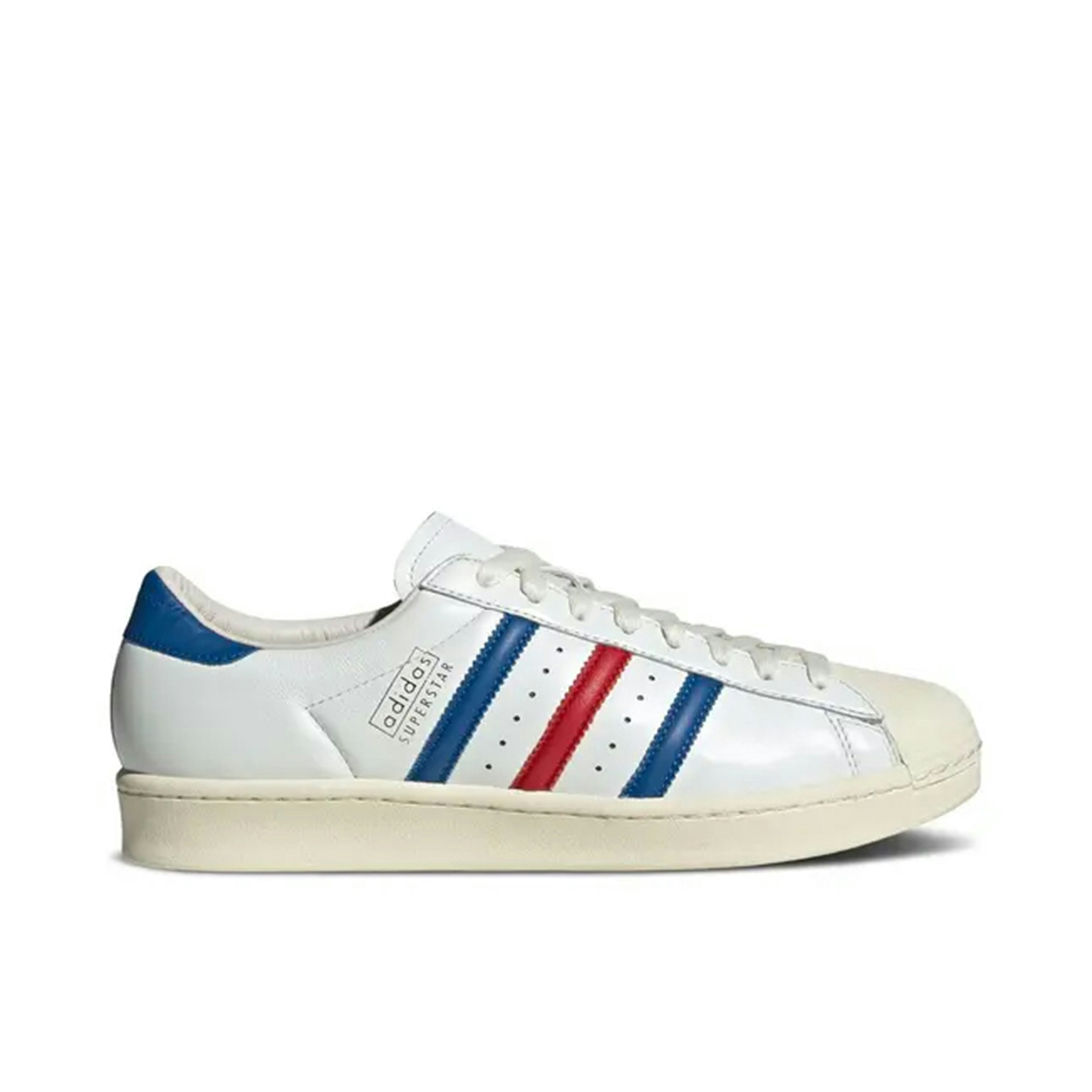 Adidas Superstar Vintage White Blue Better Scarlet Made in Germany