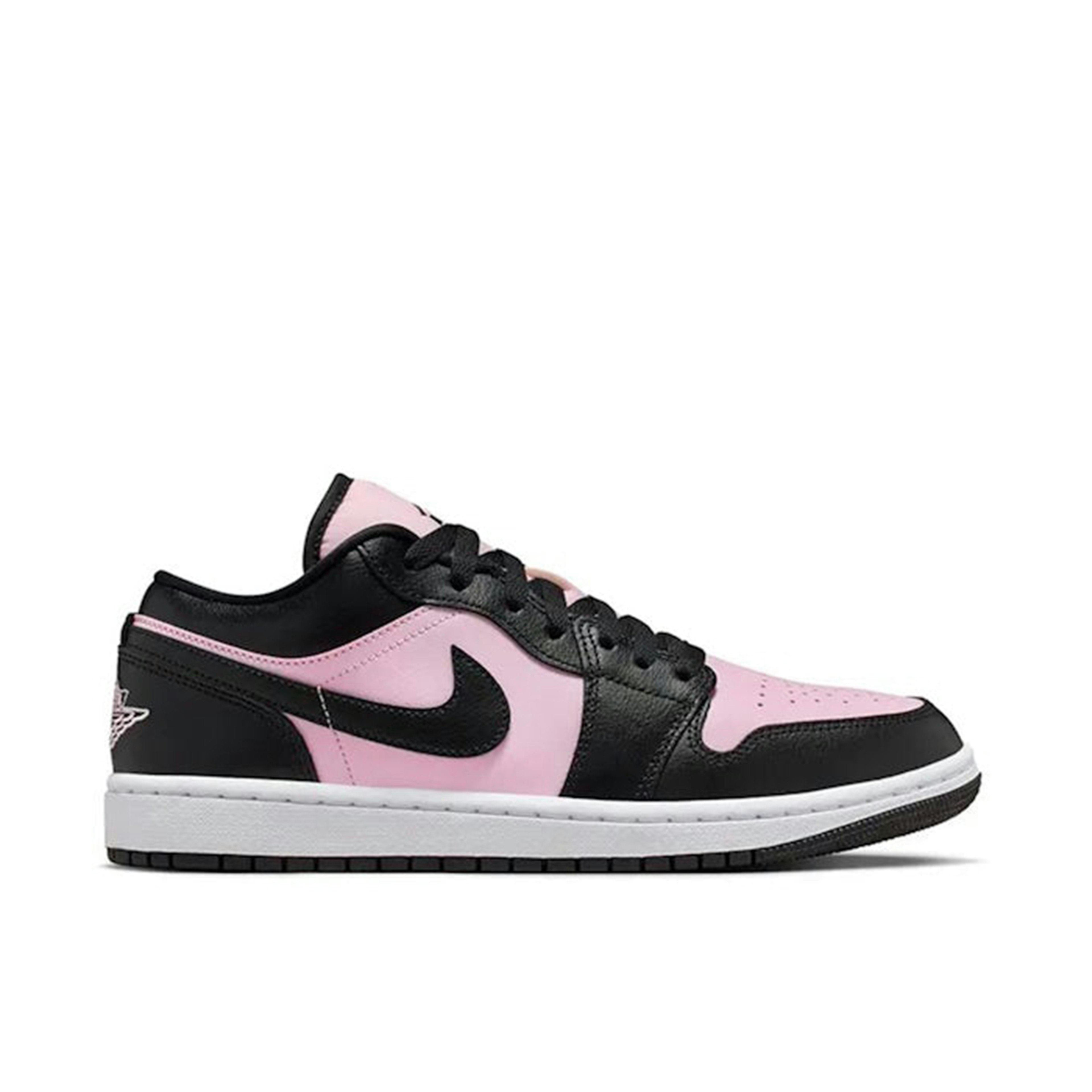 Air Jordan 1 Low Pink Foam Black Womens