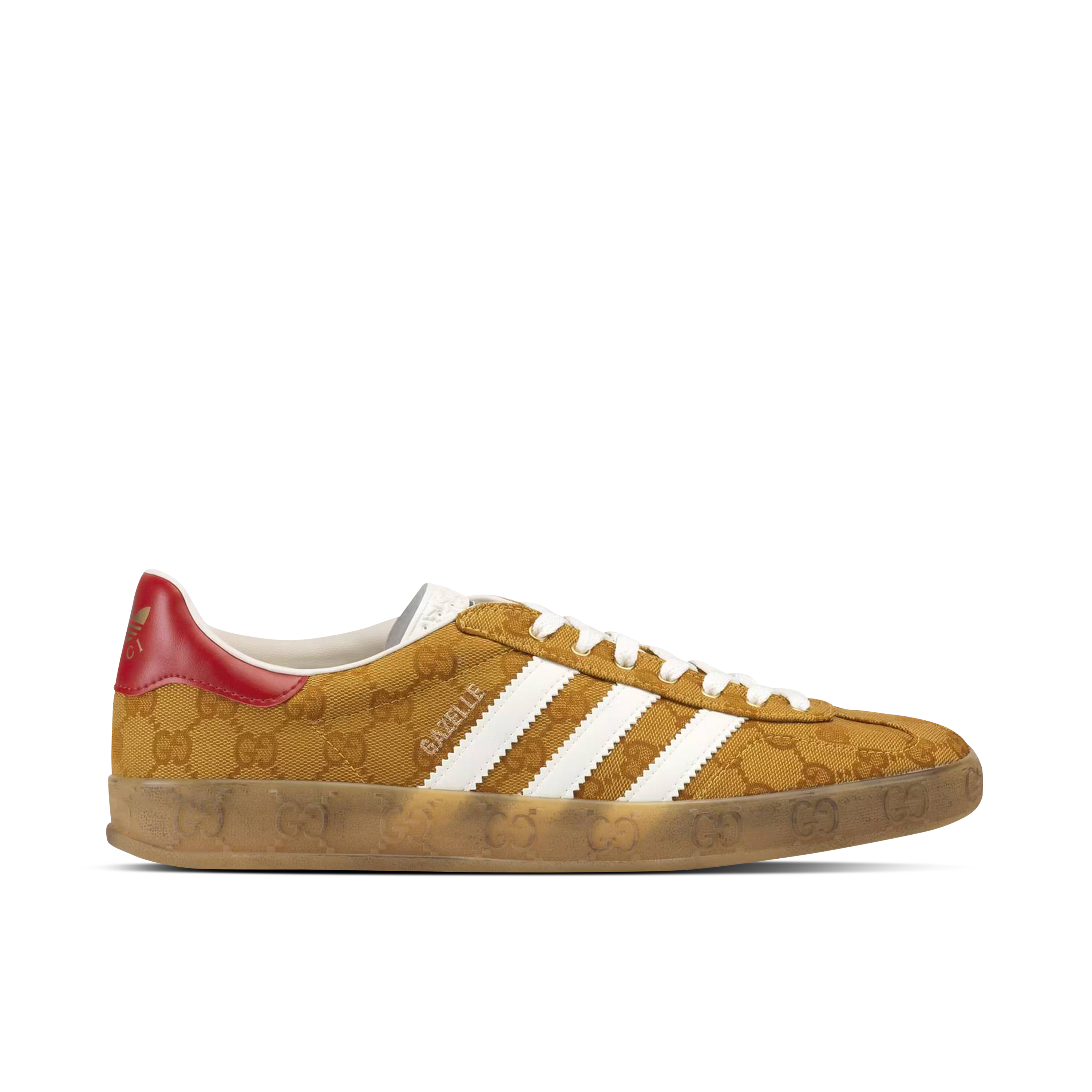 adidas Gazelle x Gucci Mesa White Red HQ8850 Laced