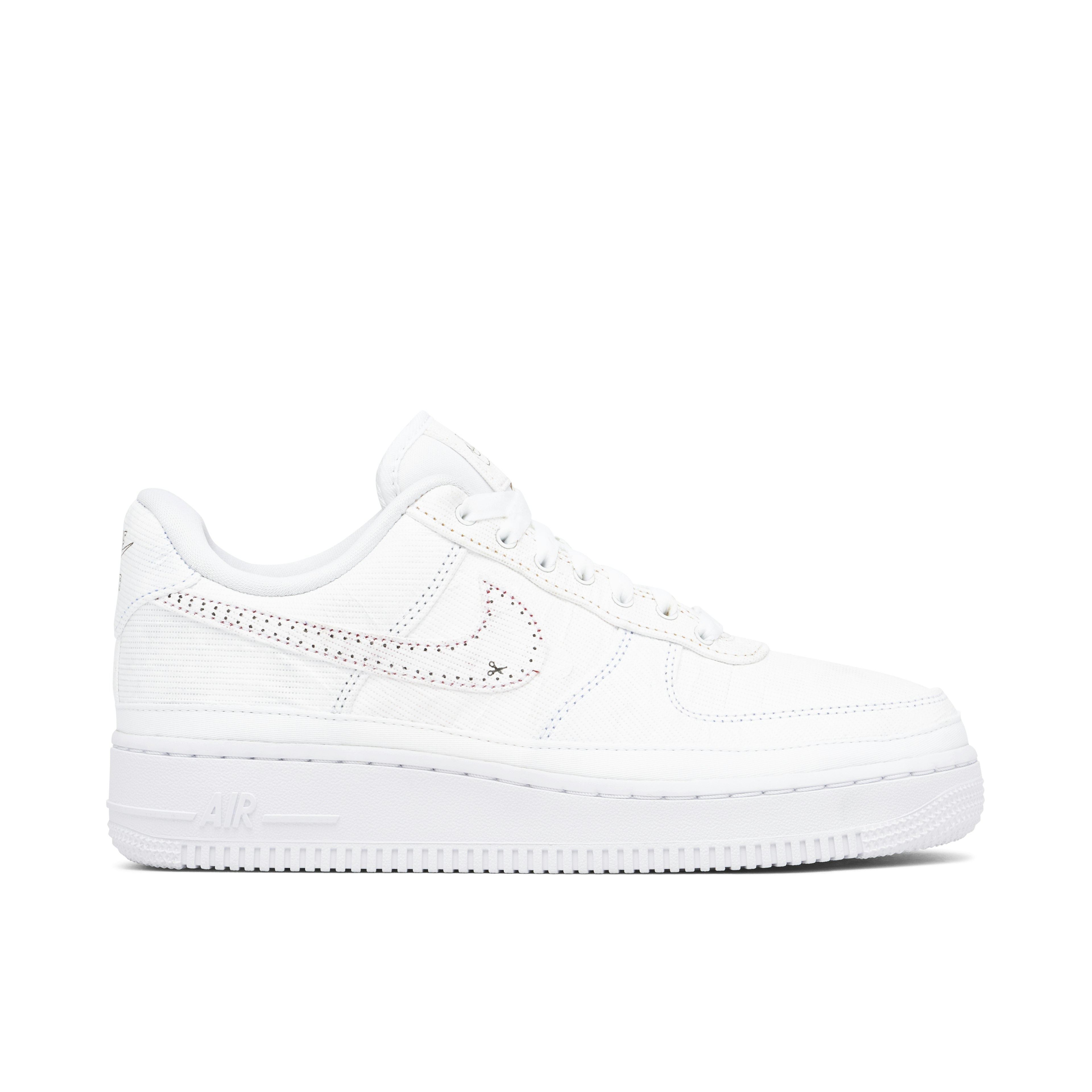 Nike Air Force 1 LX Tear Away Red Swoosh Womens
