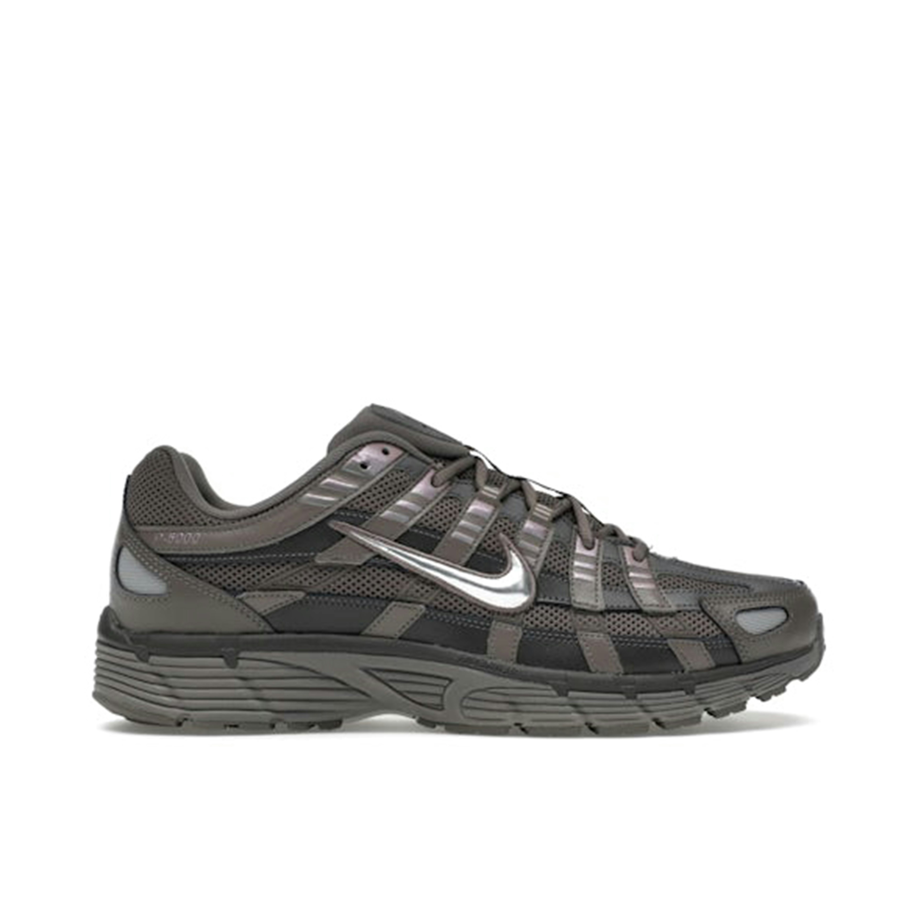 Nike P-6000 Cave Stone Medium Ash Flat Pewter Metallic Silver
