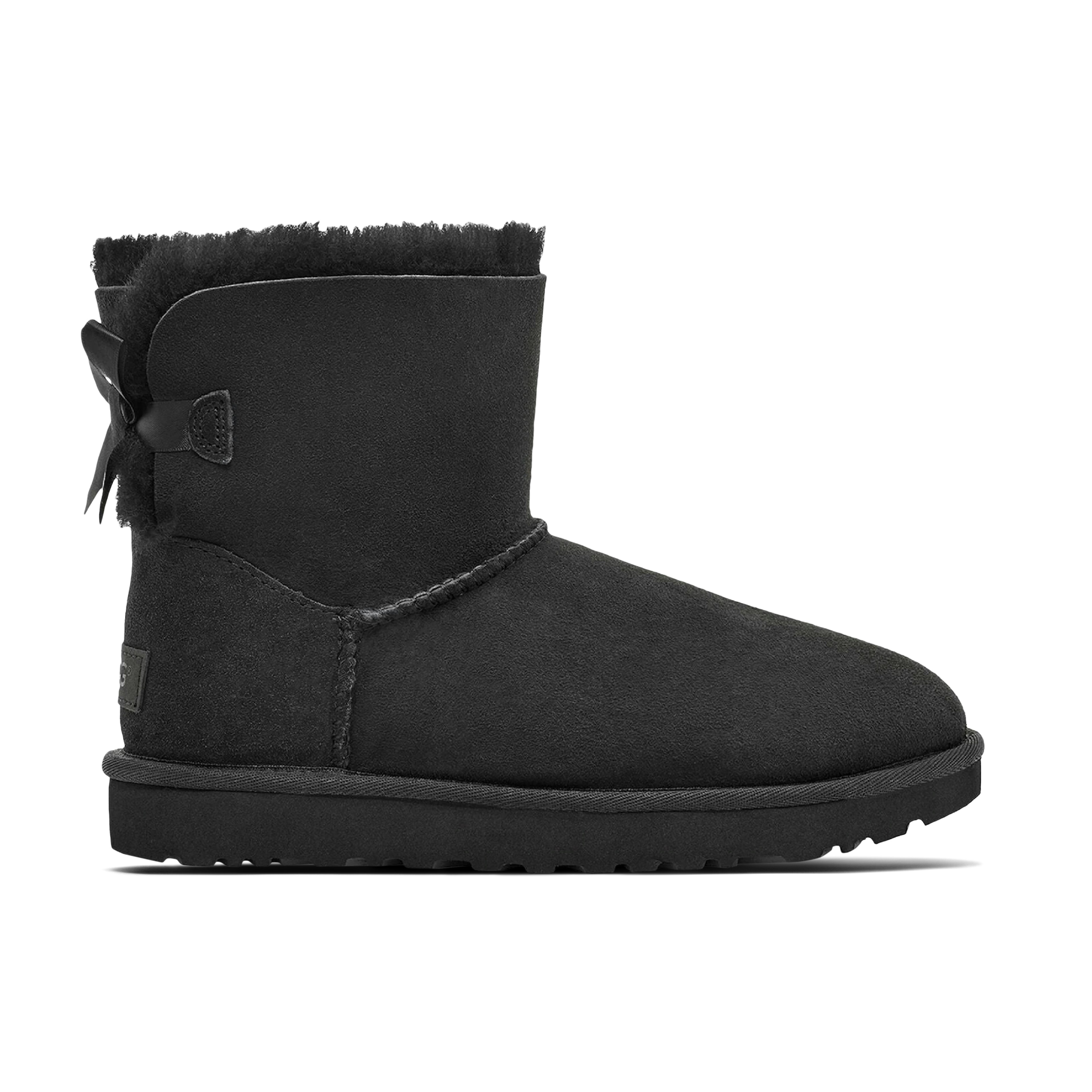 UGG Mini Bailey Bow II Black Womens