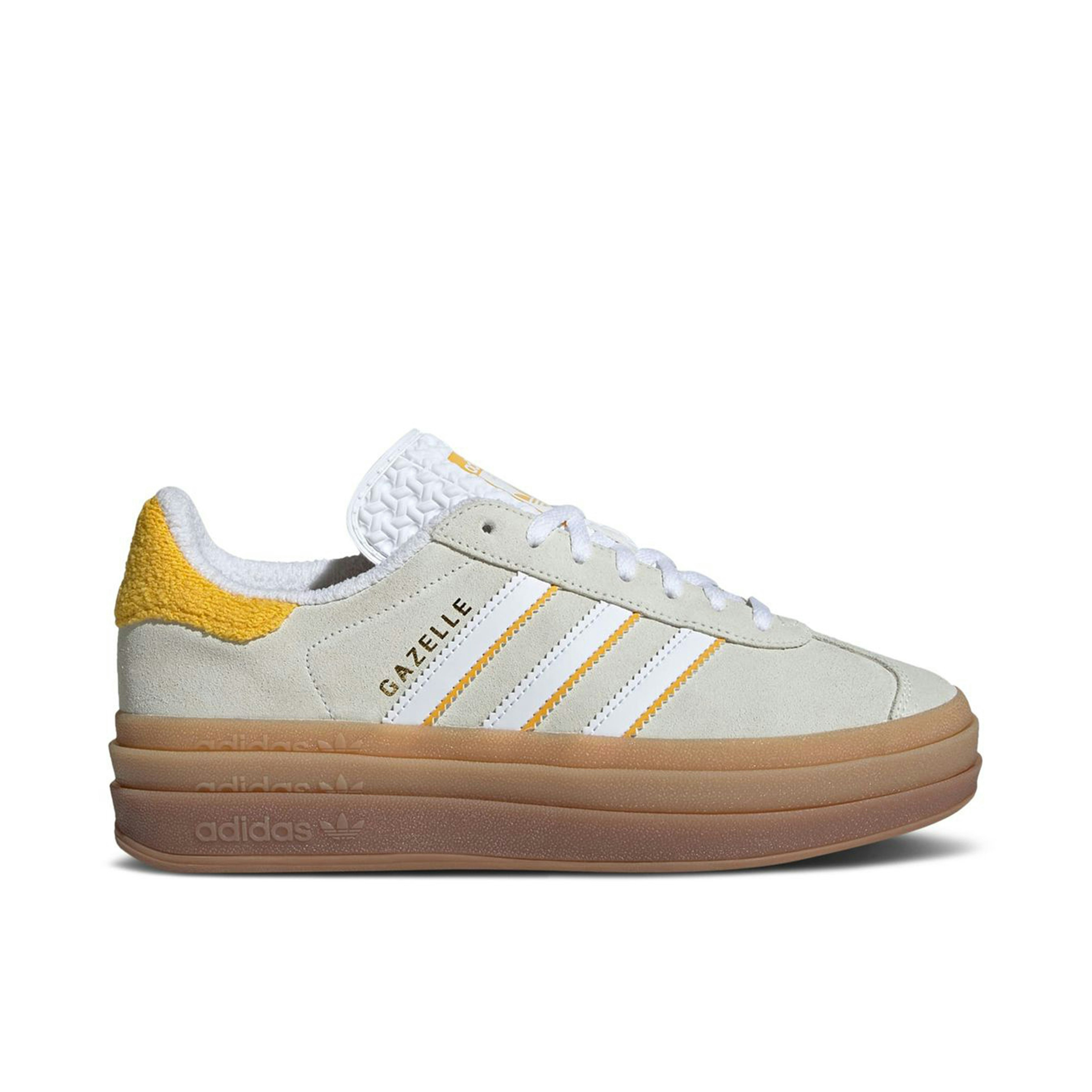 Adidas Gazelle Bold Ivory Bold Gold Womens