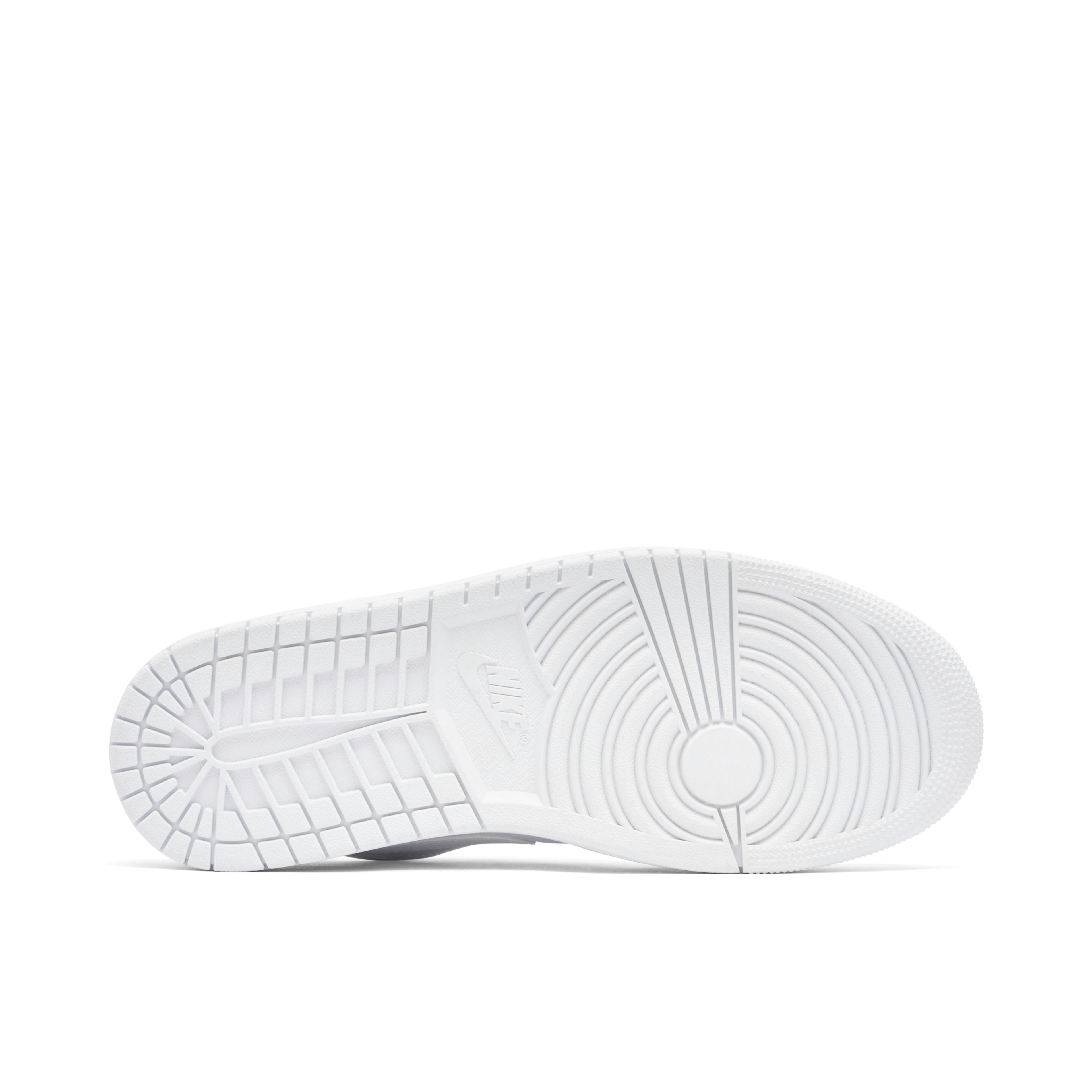 Air Jordan 1 Low Triple White Tumbled Leather