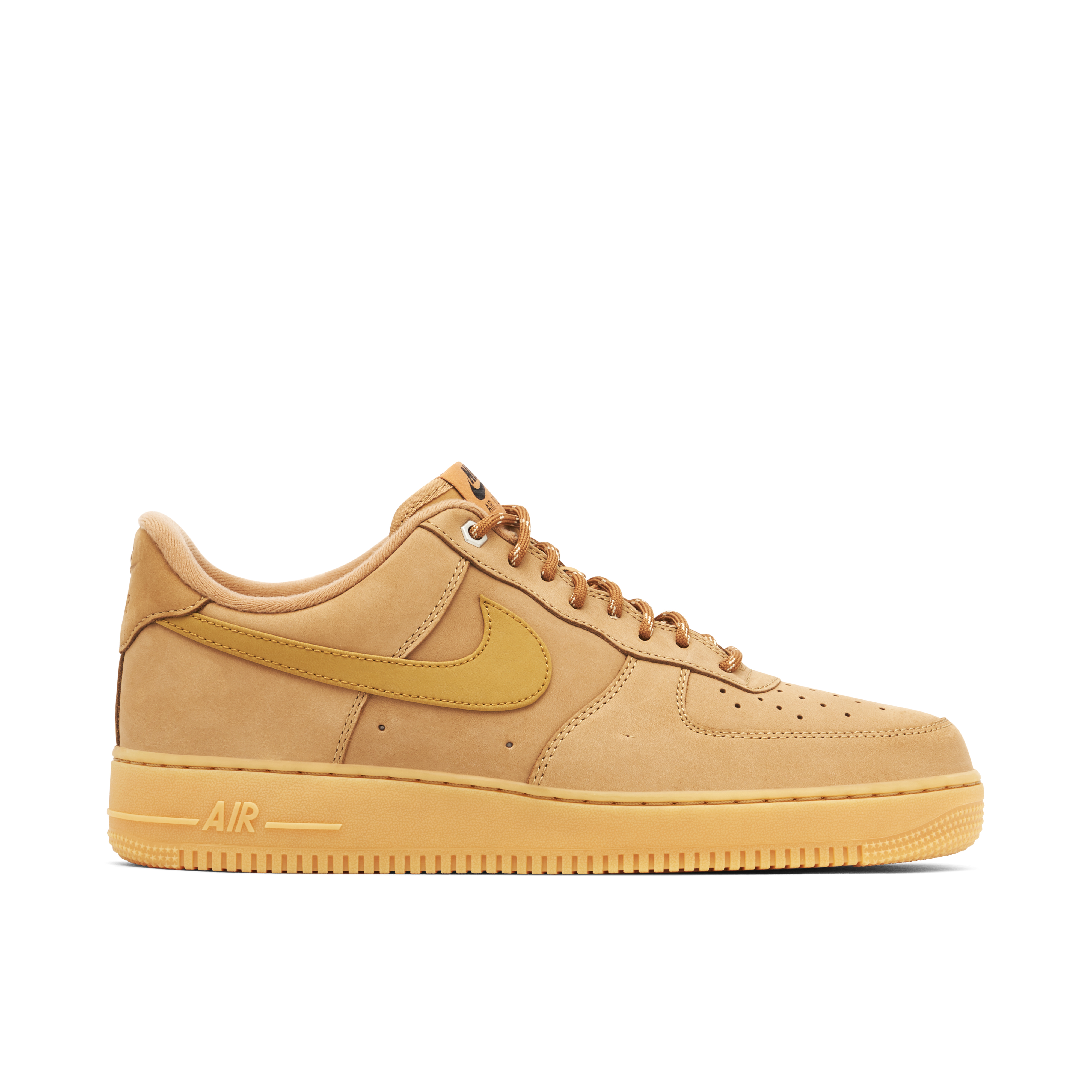 Nike Air Force 1 Low Flax Brown CJ9179 200 Laced