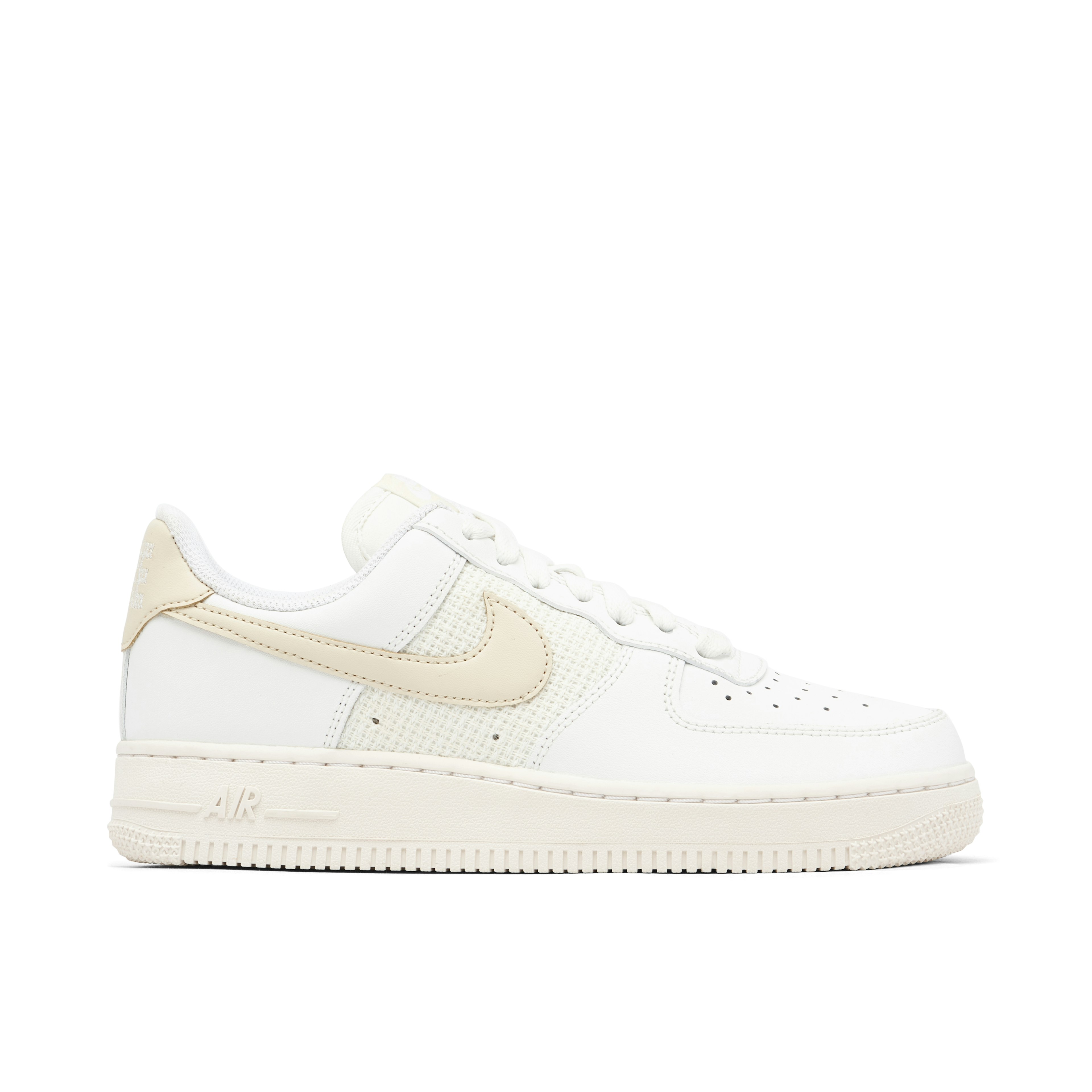 Nike Air Force 1 07 Cross Stitch White Fossil Womens