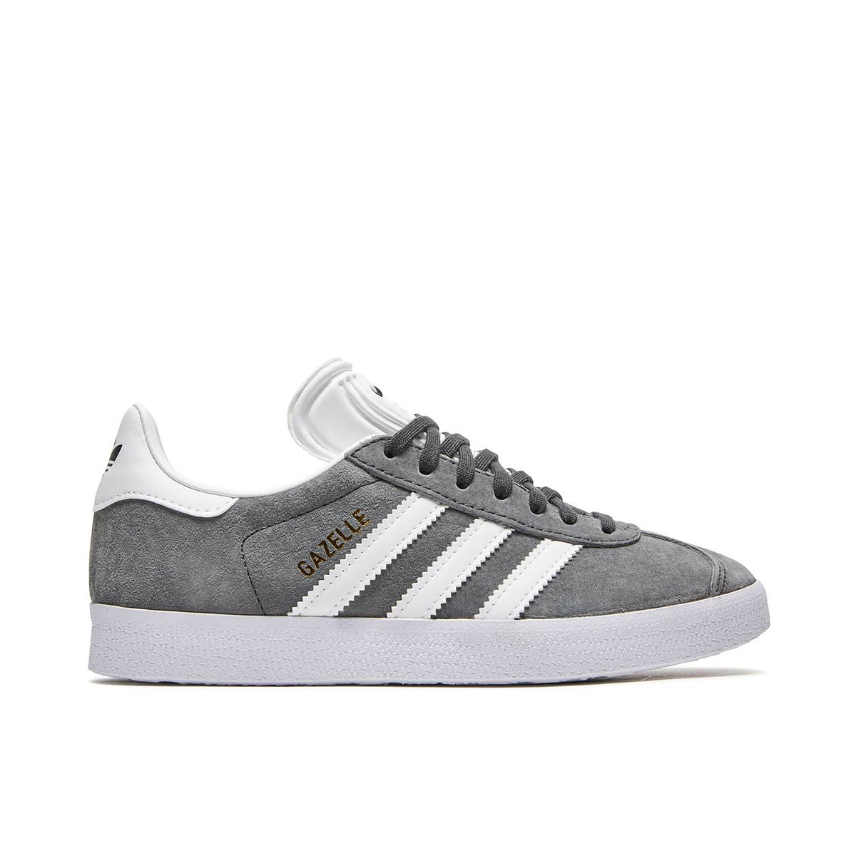 adidas Originals Gazelle Women's Grey Two/Ftwr White/Core Black Shoes, Size: 5.5 adidas Originals Gazelle Women's Grey Two/Ftwr White/Core Black Shoes, Size: 5.5